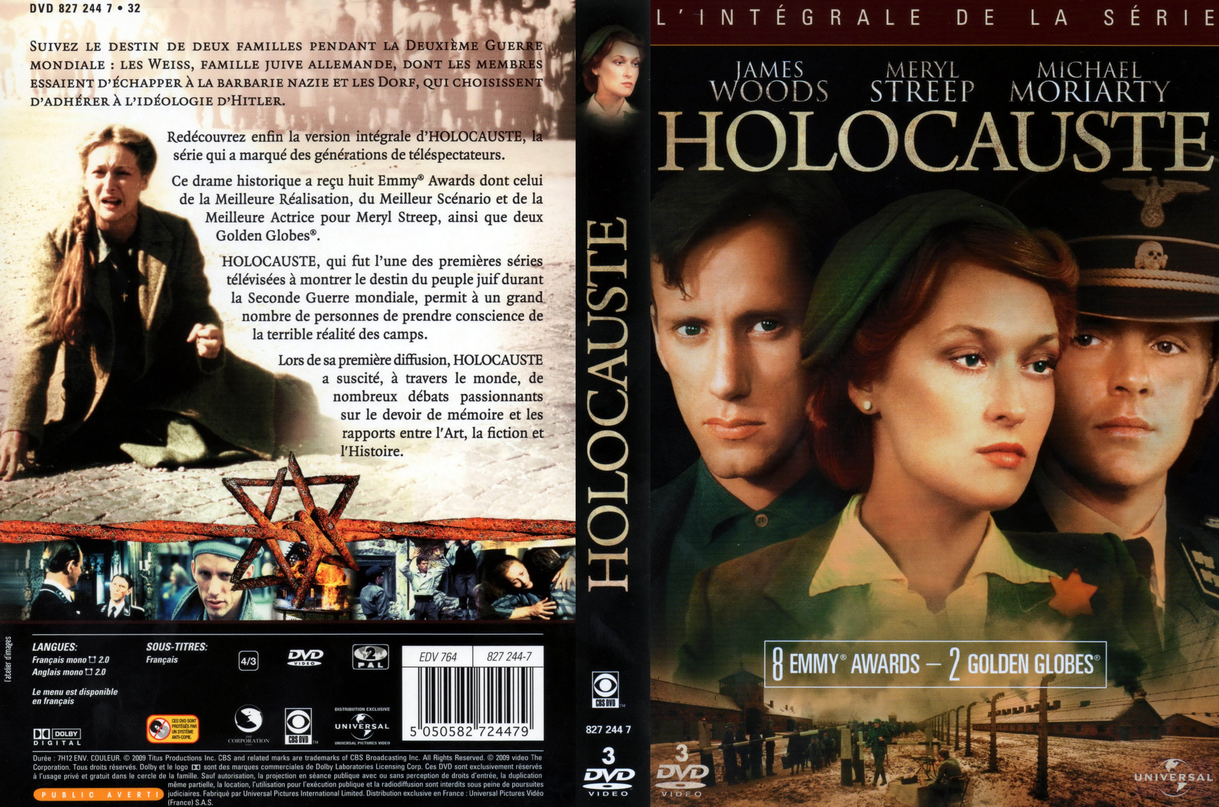 Jaquette DVD Holocauste COFFRET