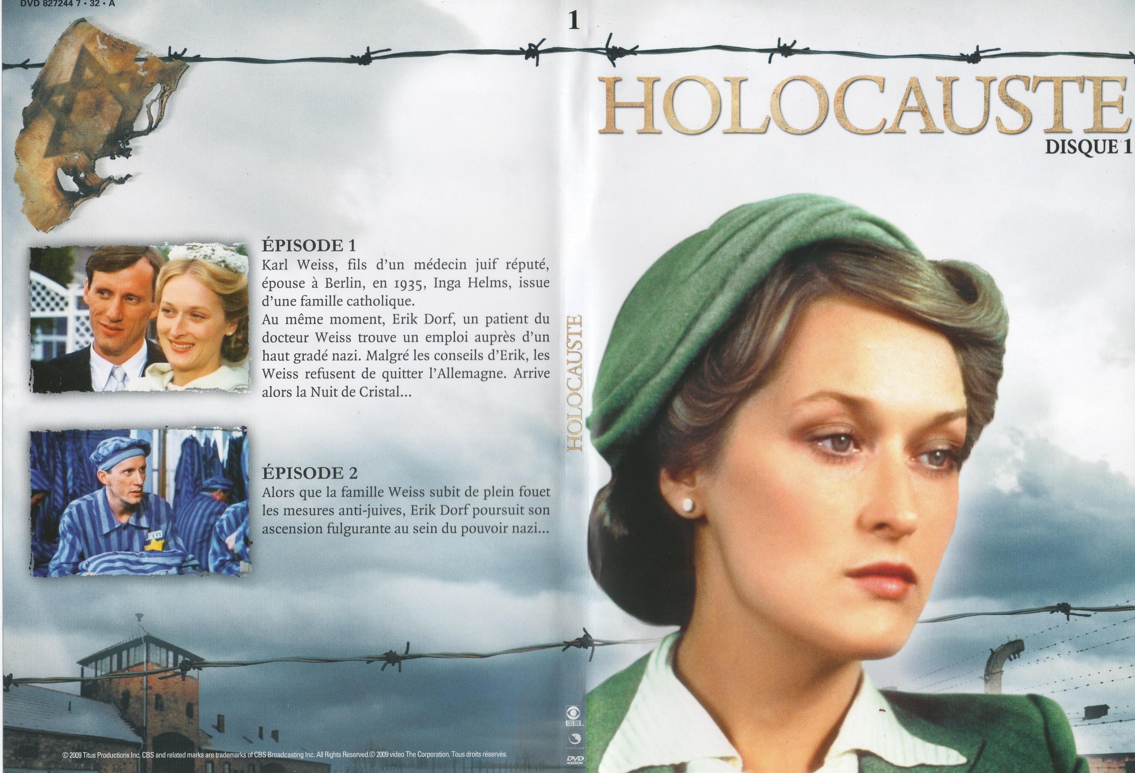Jaquette DVD Holocauste DVD 1 v2