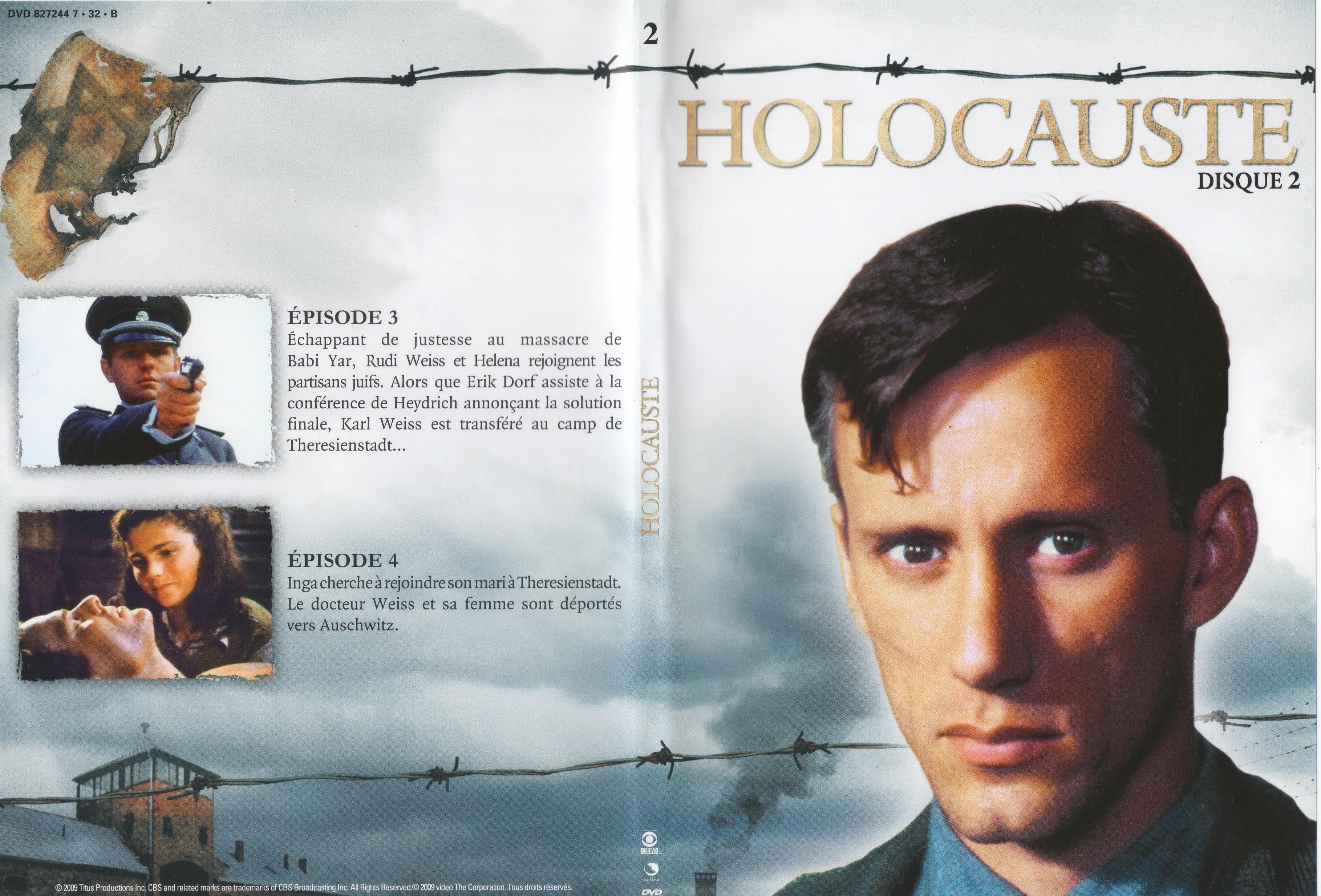 Jaquette DVD Holocauste DVD 2 v2