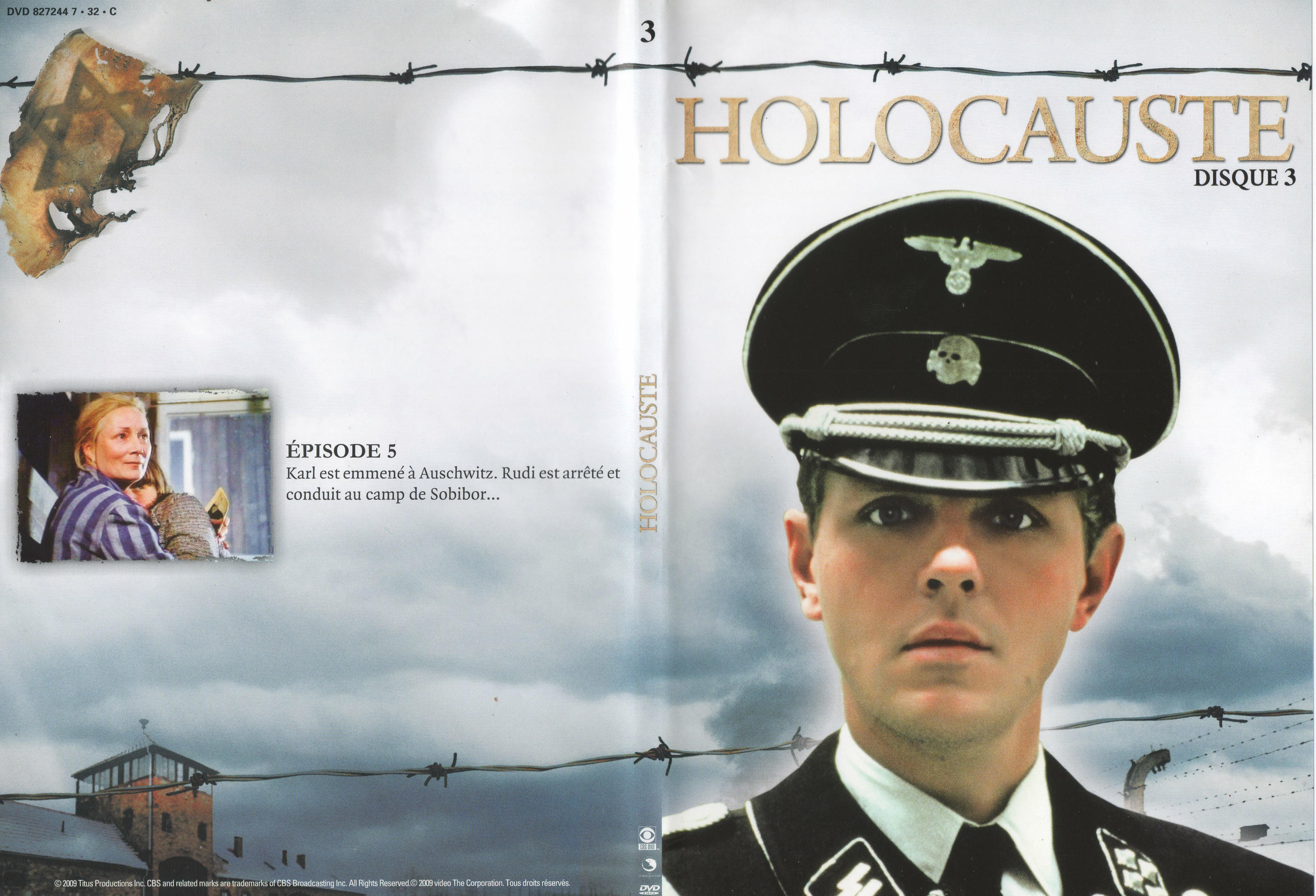 Jaquette DVD Holocauste DVD 3 v2