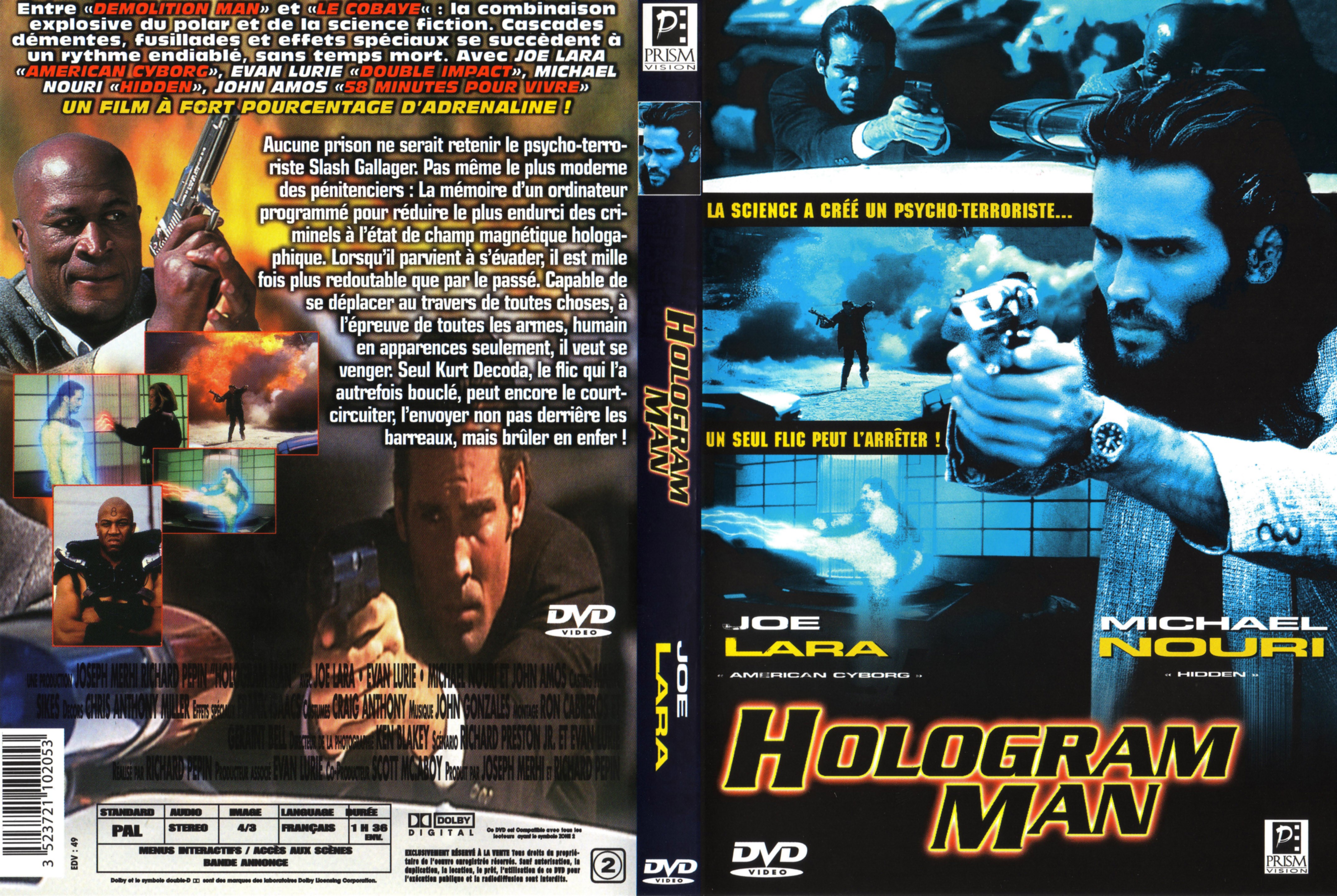 Jaquette DVD Hologram man