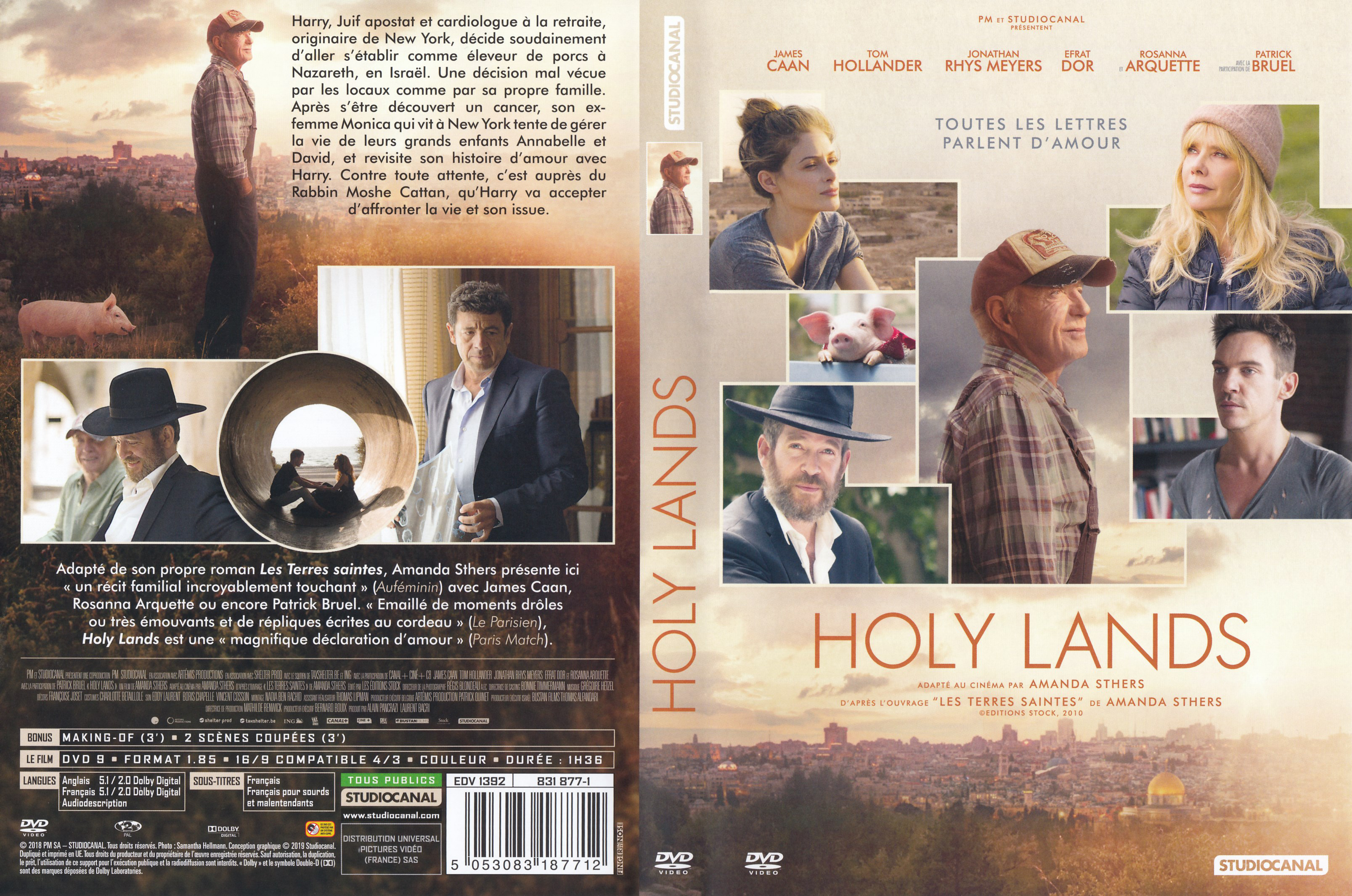 Jaquette DVD Holy lands