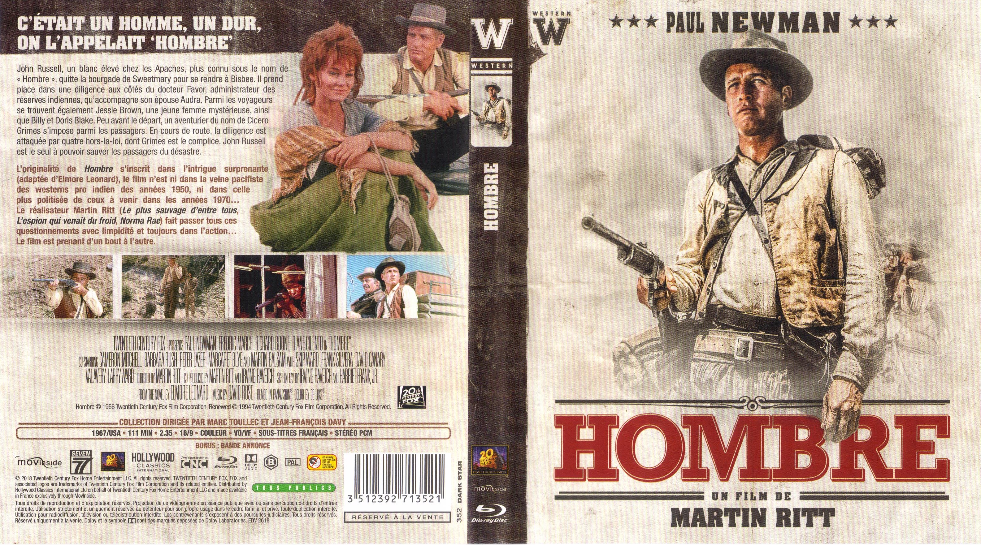 Jaquette DVD Hombre (BLU-RAY)