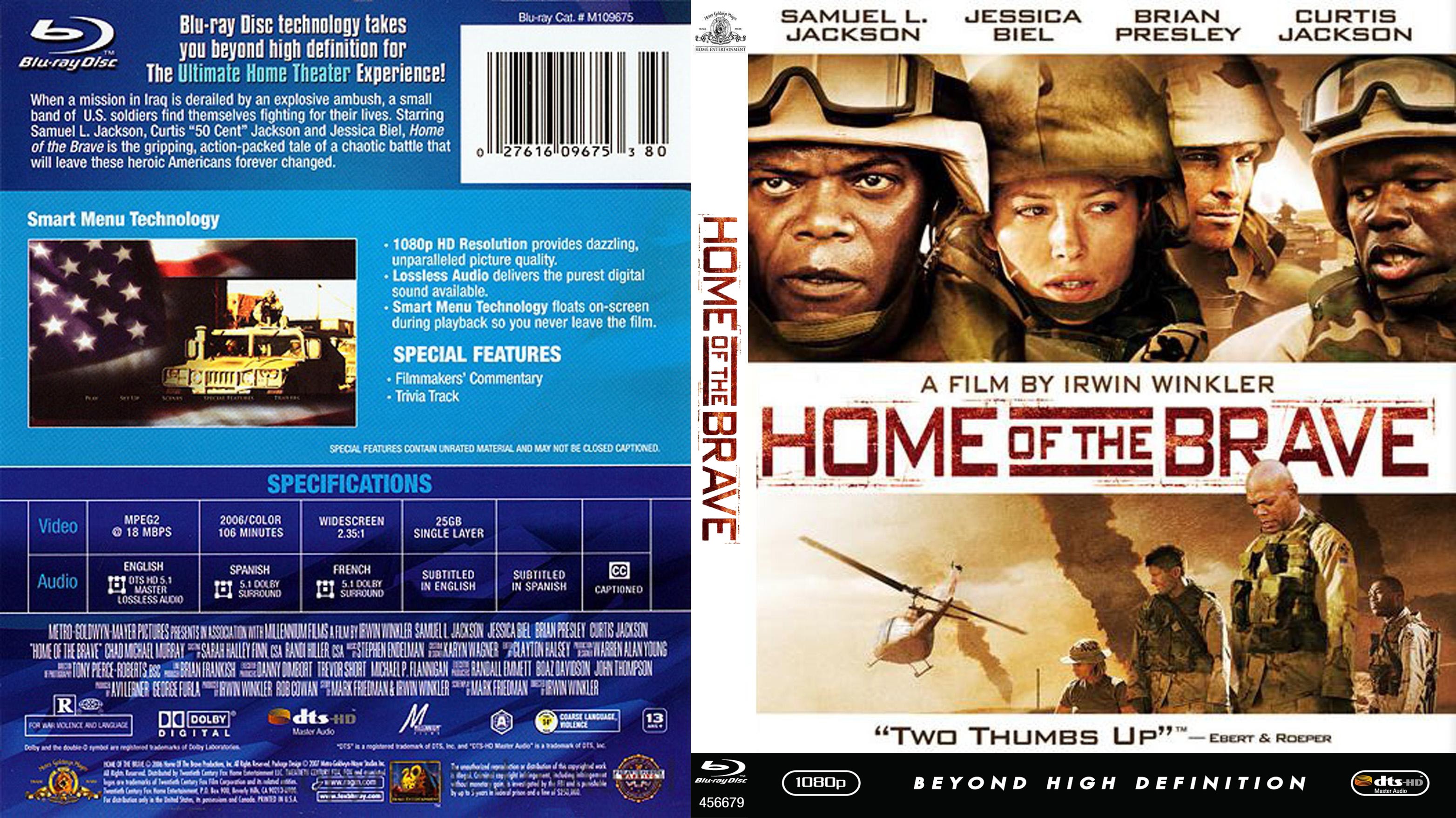Jaquette DVD Home Of The Brave Zone 1 (BLU-RAY)