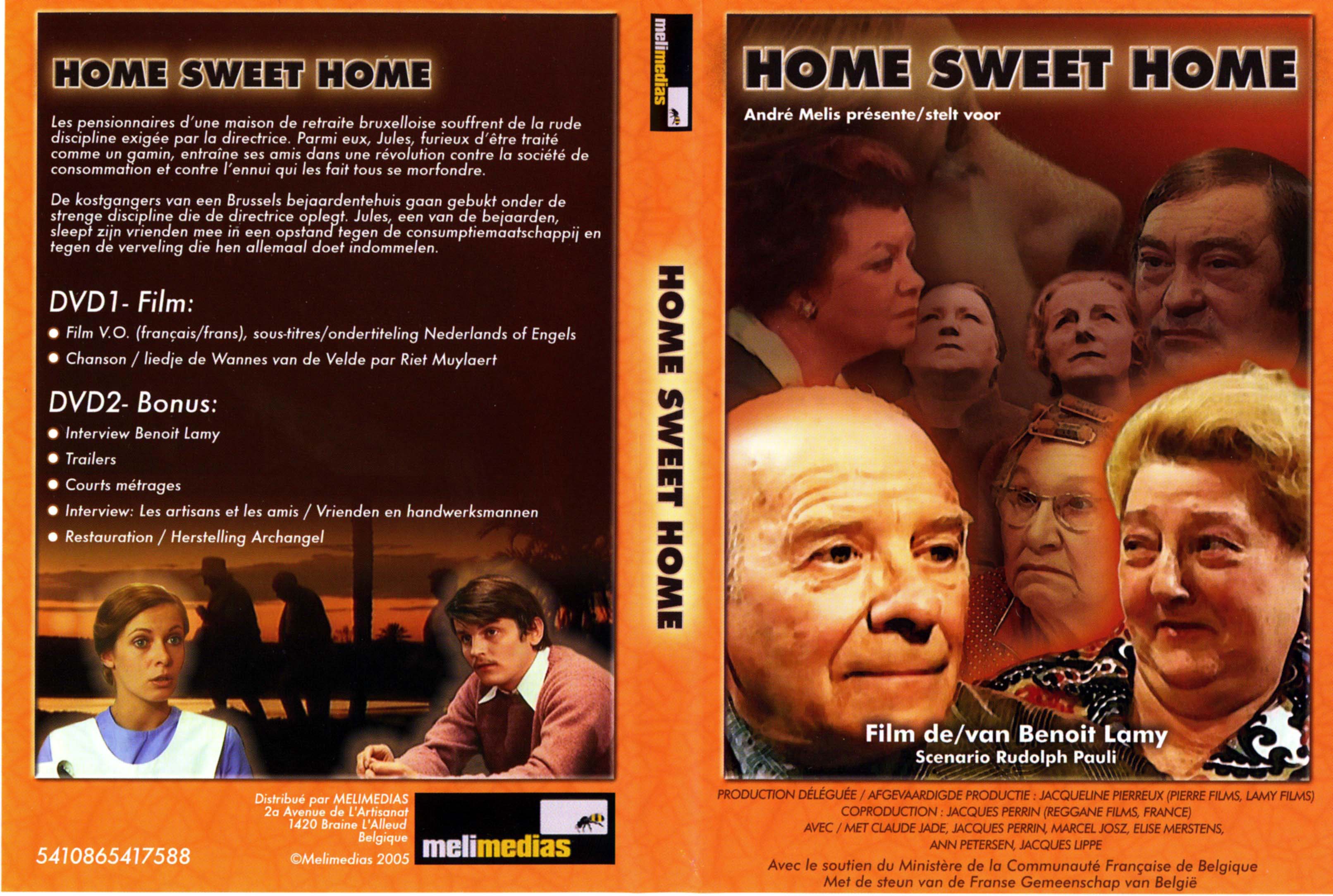 Jaquette DVD Home sweet home