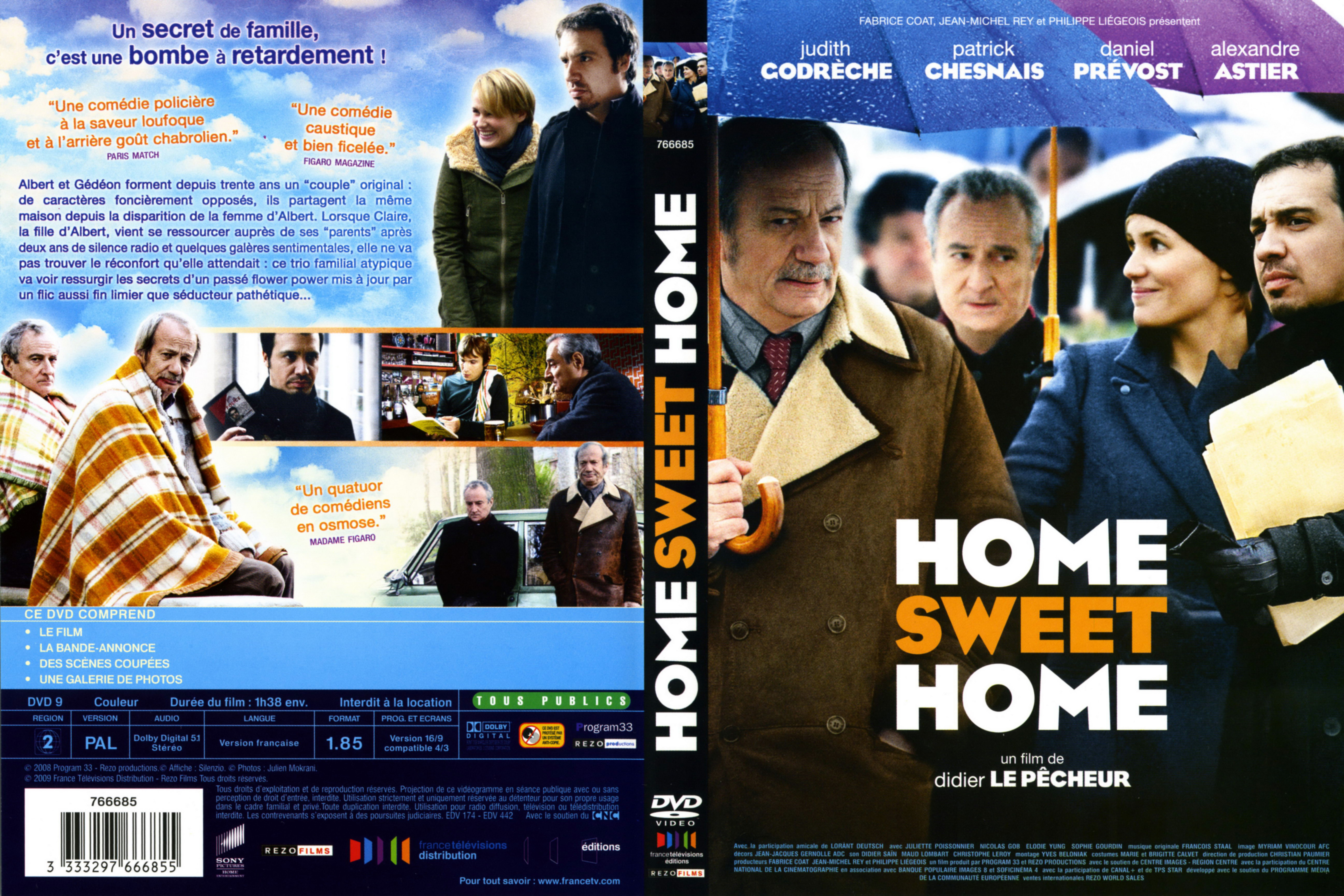 Jaquette DVD Home sweet home (2008)