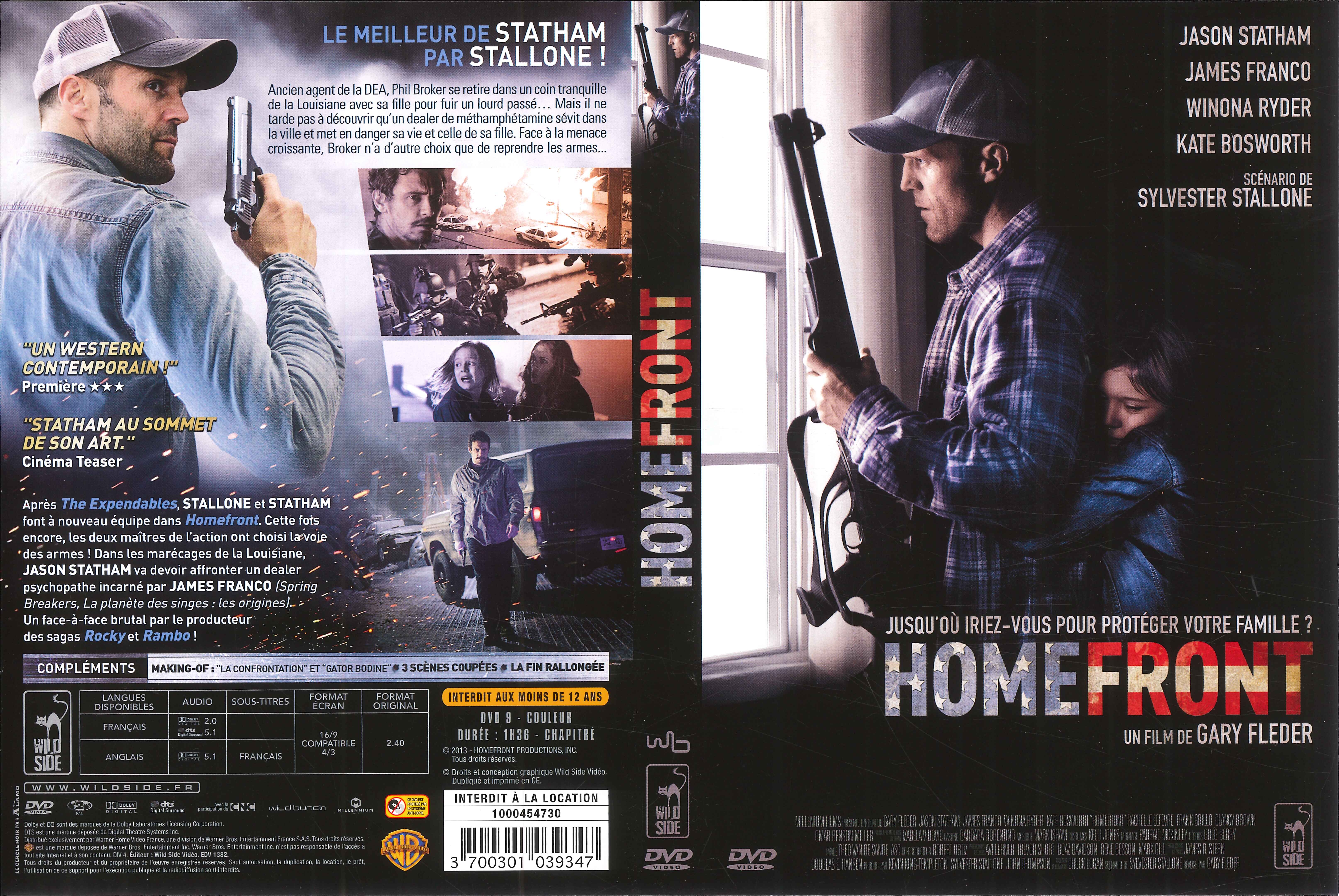 Jaquette DVD Homefront