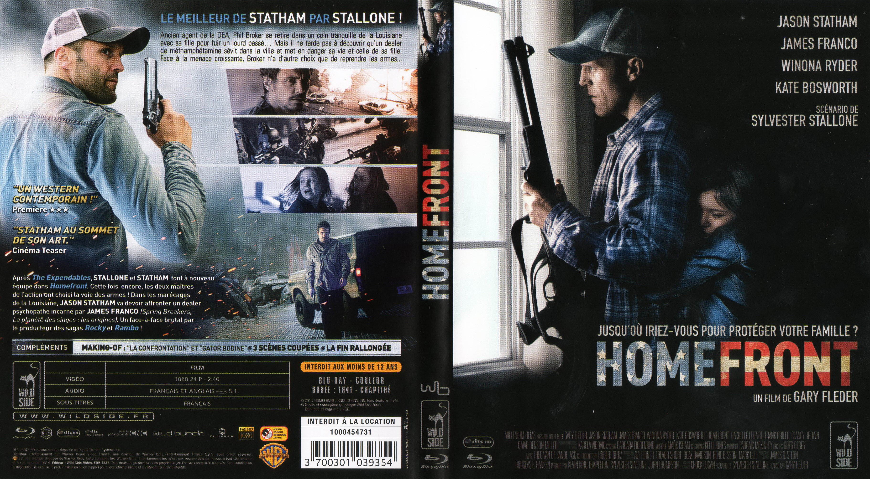 Jaquette DVD Homefront (BLU-RAY)