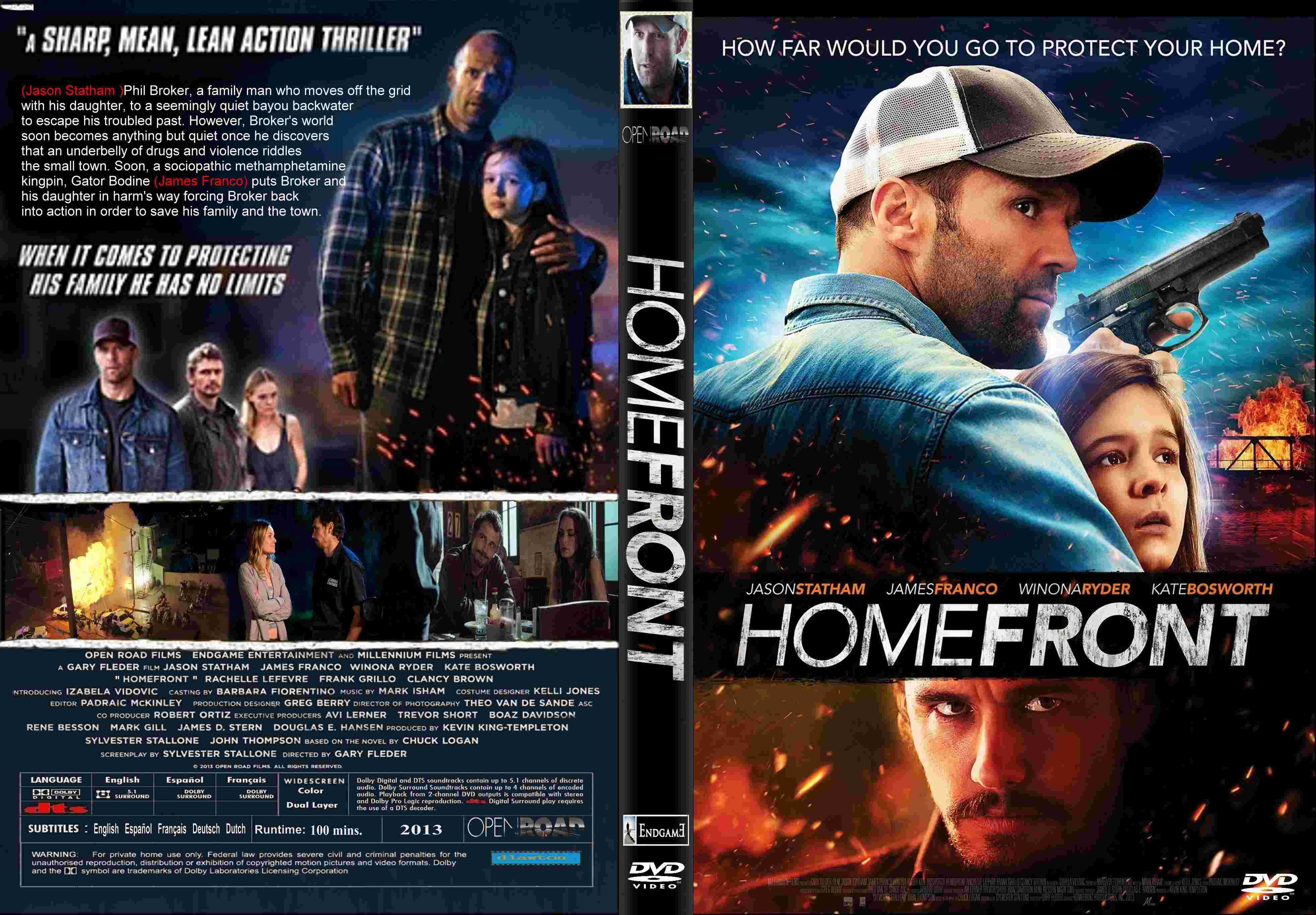Jaquette DVD Homefront custom Zone 1