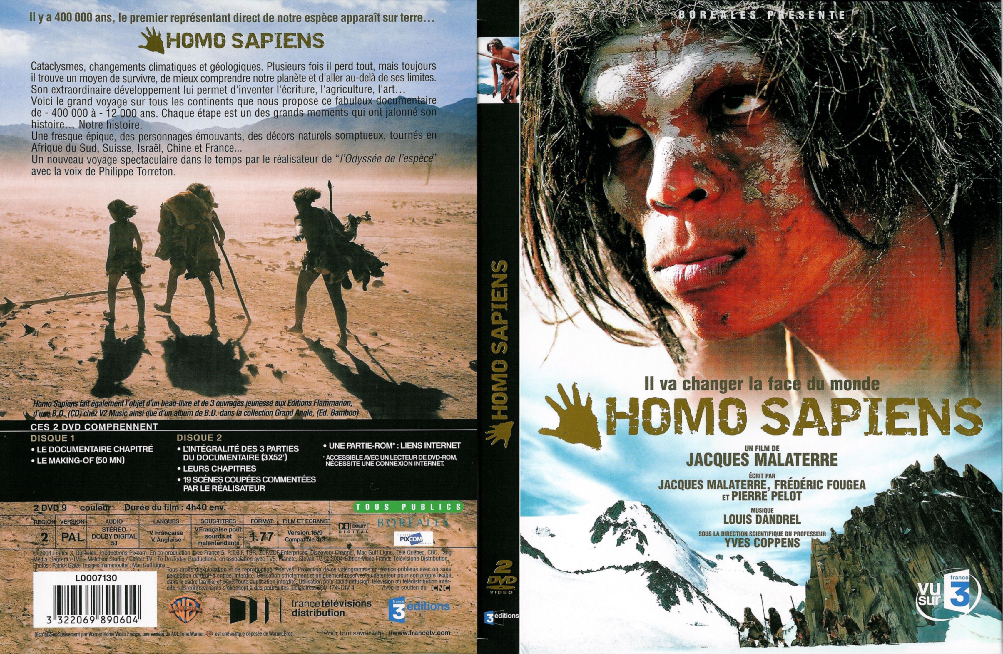 Jaquette DVD Homo Sapiens