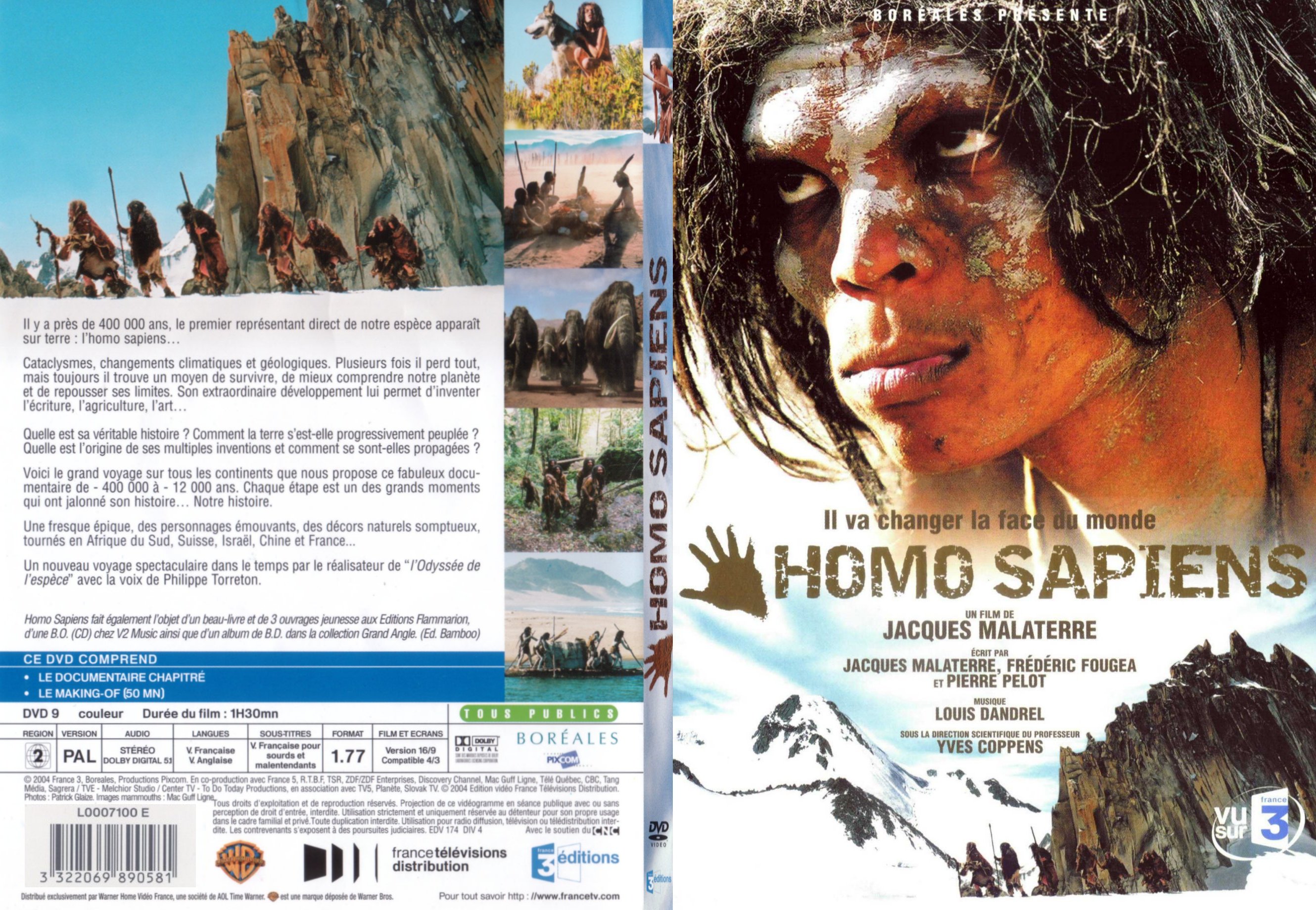 Jaquette DVD Homo Sapiens - SLIM