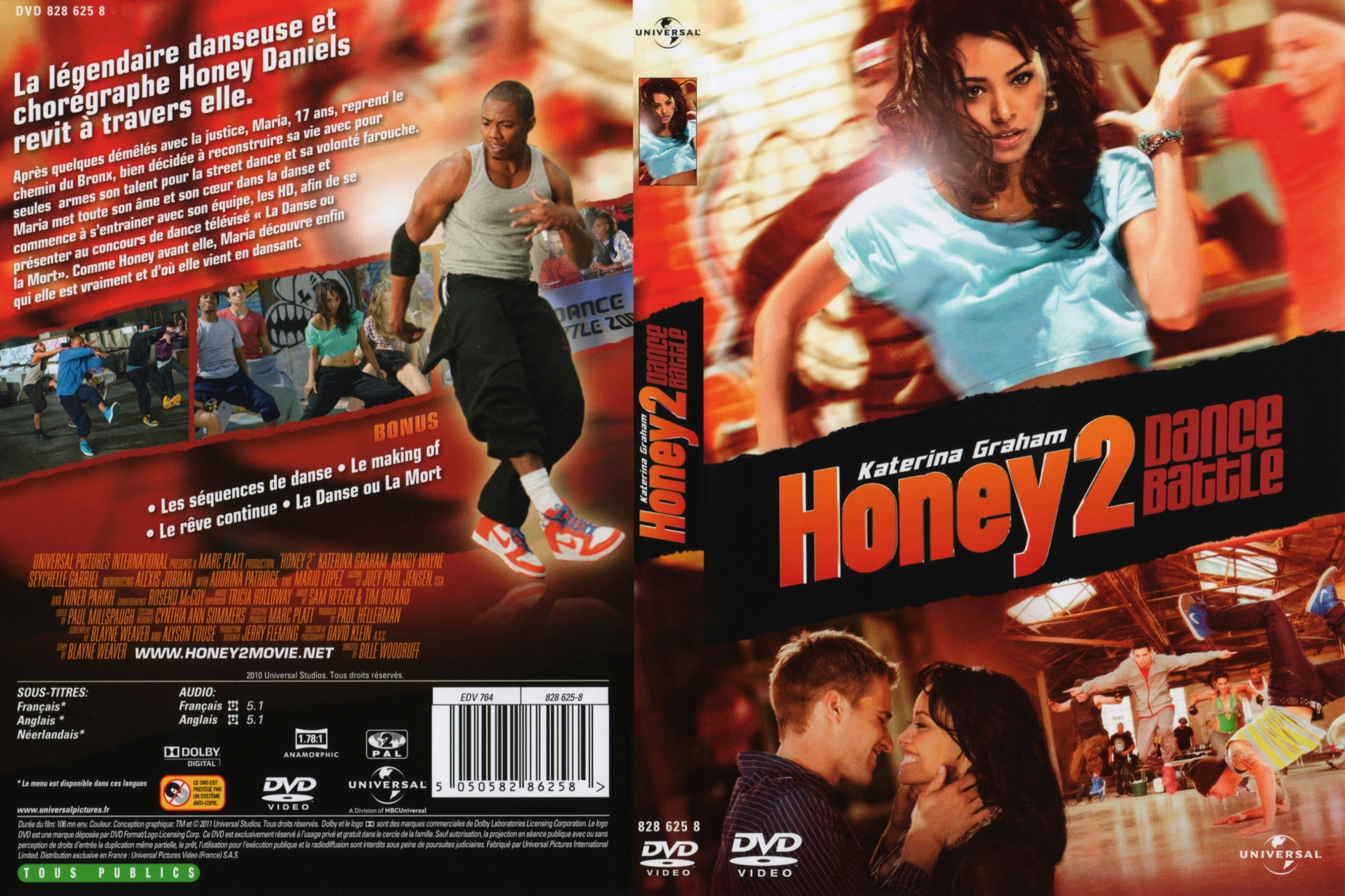 Jaquette DVD Honey 2