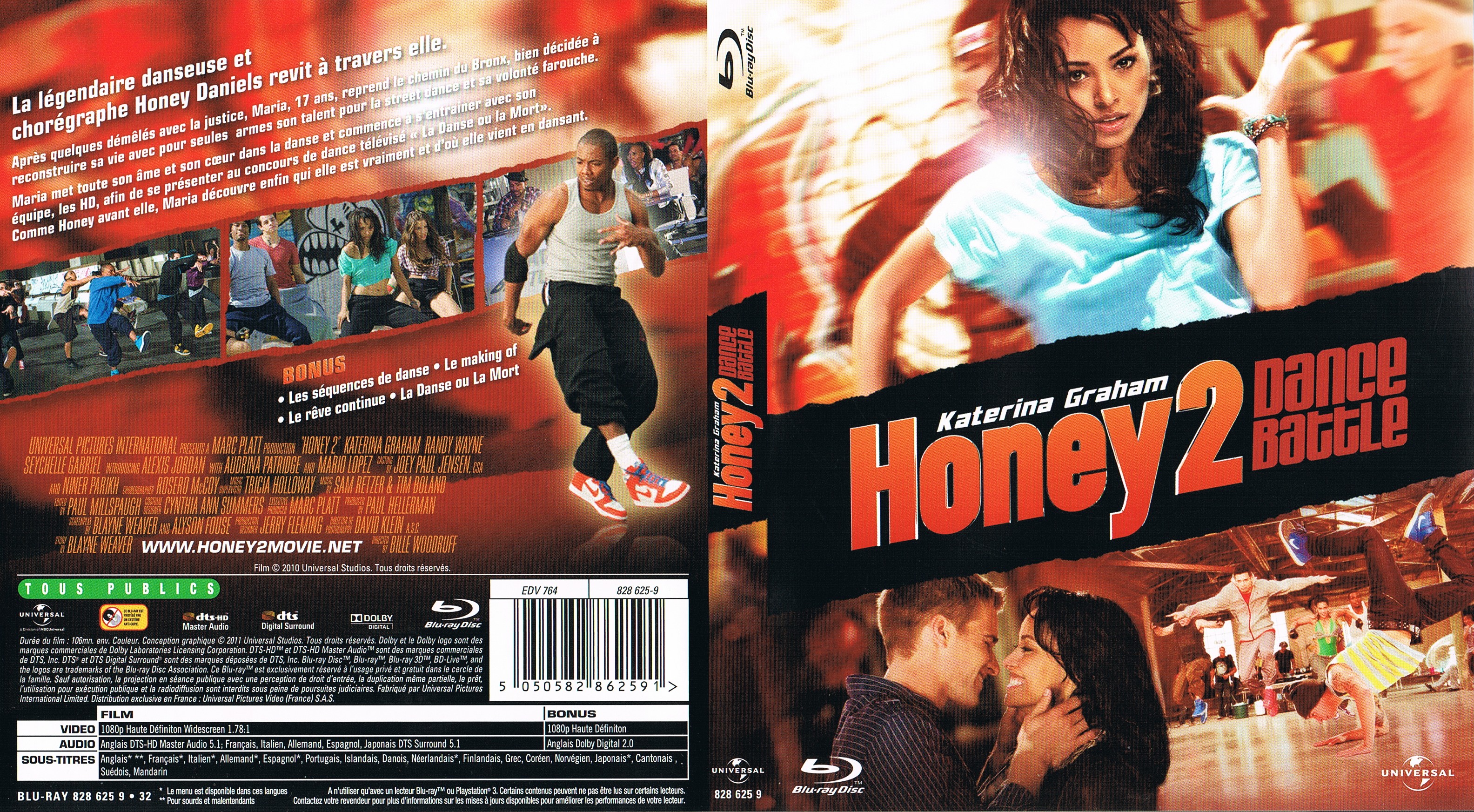Jaquette DVD Honey 2 (BLU-RAY)