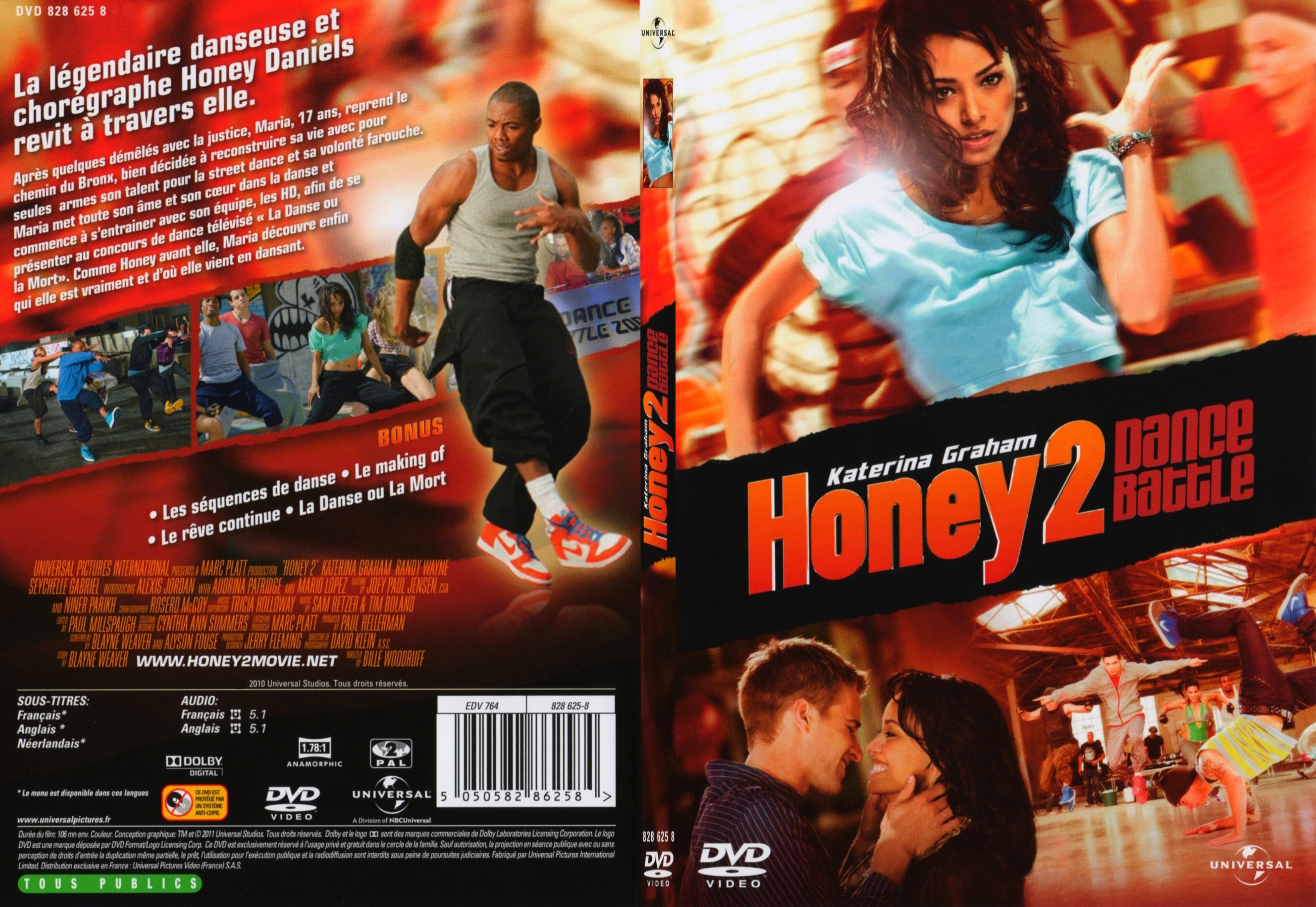 Jaquette DVD Honey 2 - SLIM