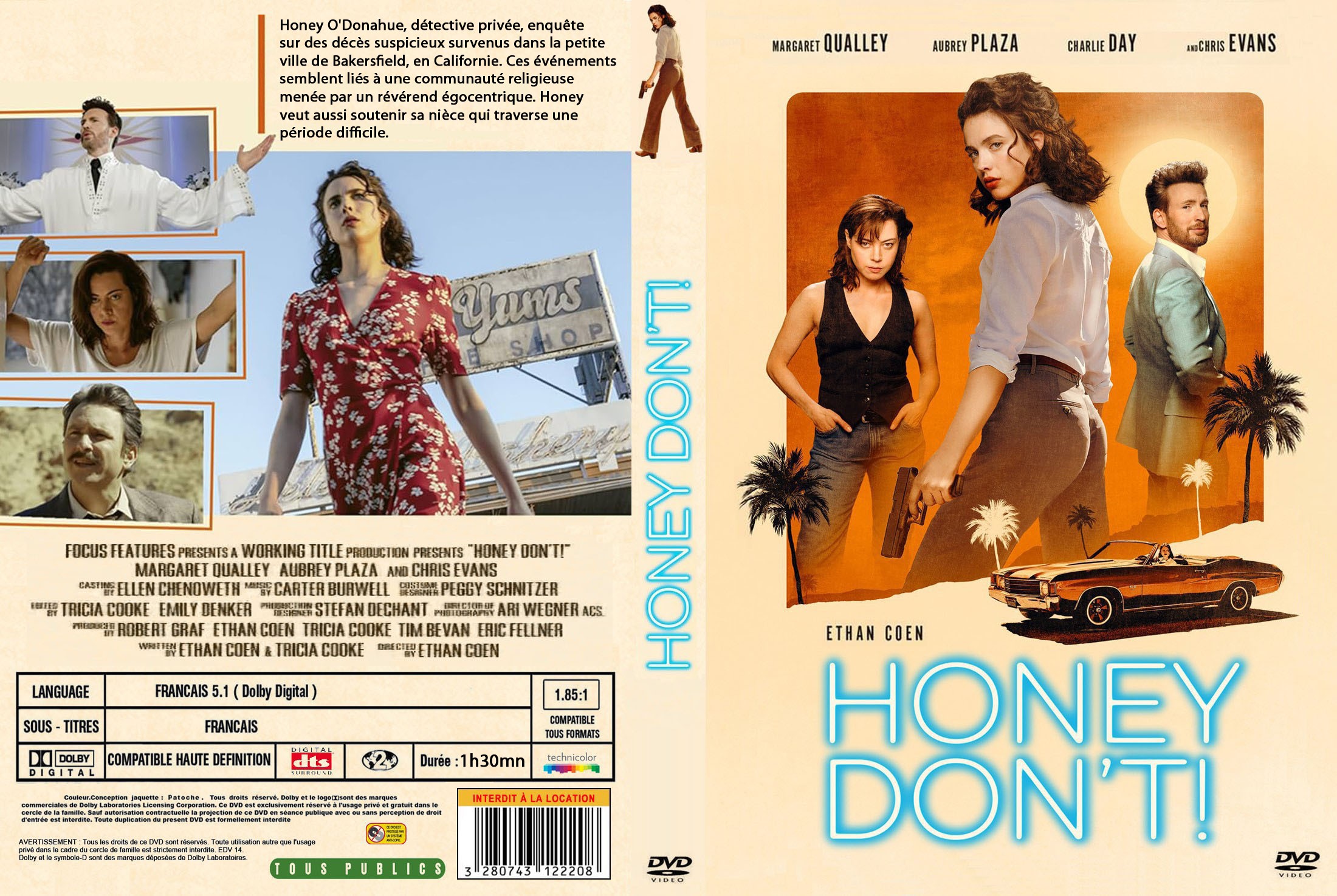 Jaquette DVD Honey Don