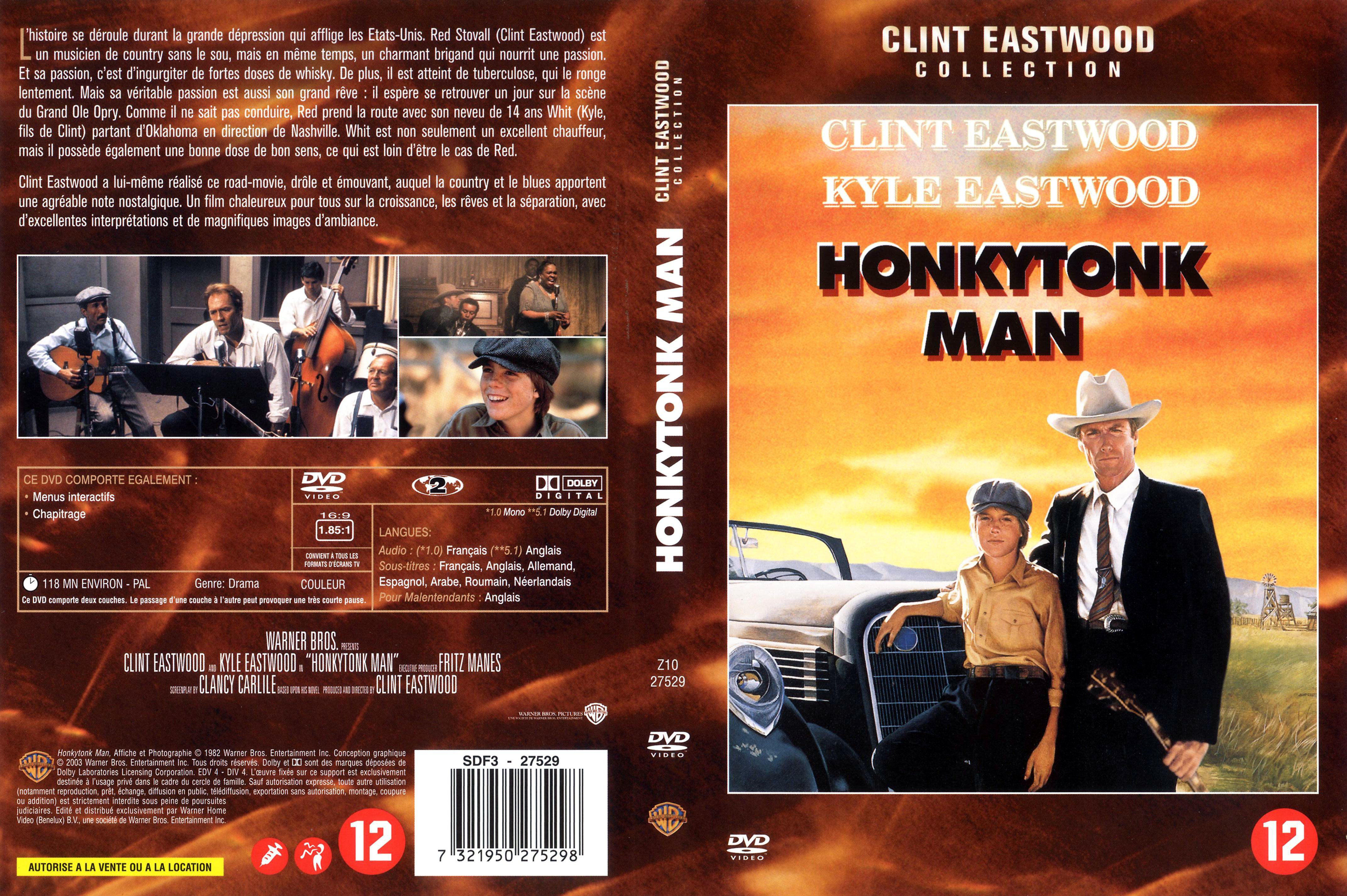 Jaquette DVD Honkytonk man