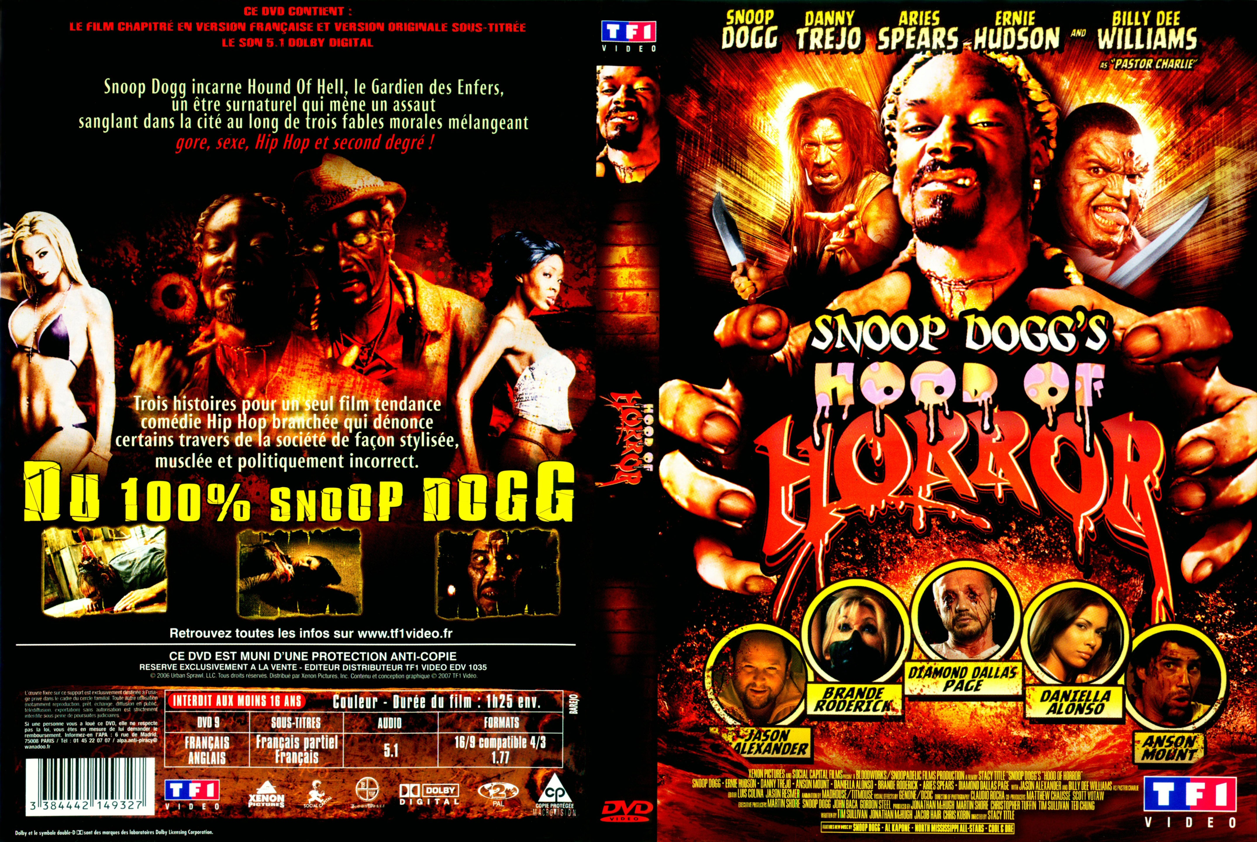 Jaquette DVD Hood of horror