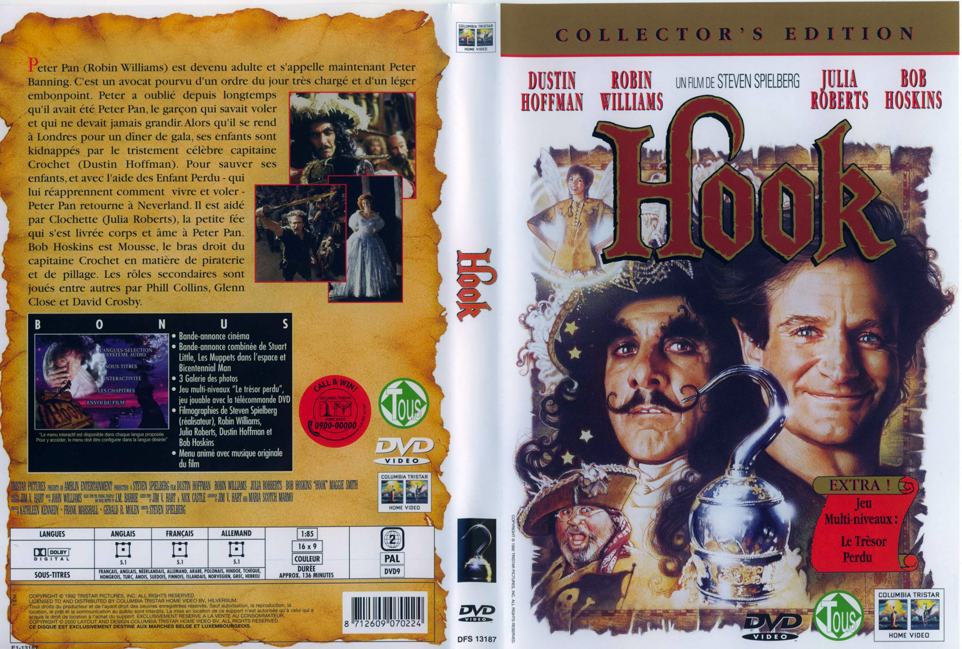 Jaquette DVD Hook