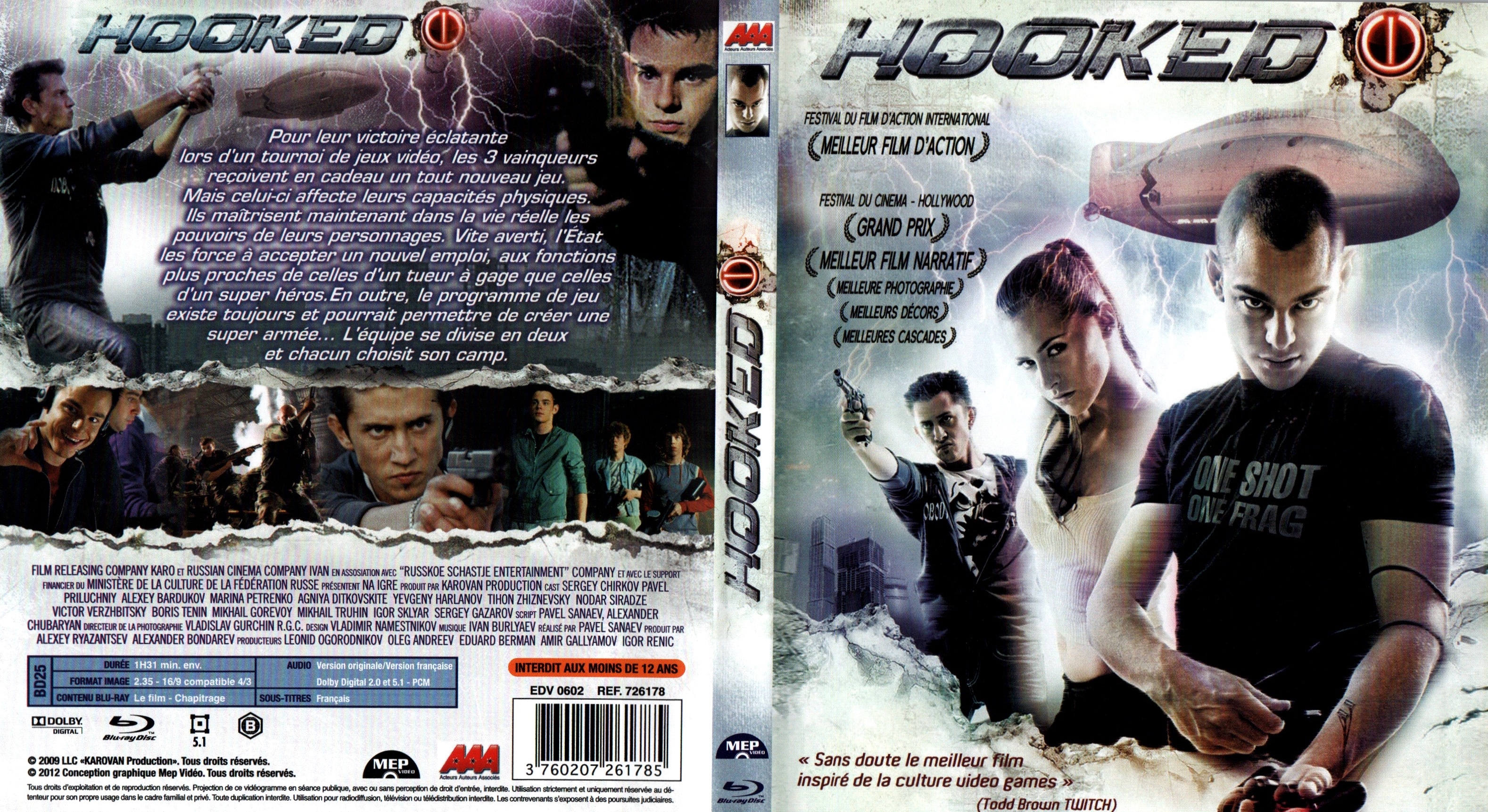 Jaquette DVD Hooked (BLU-RAY)