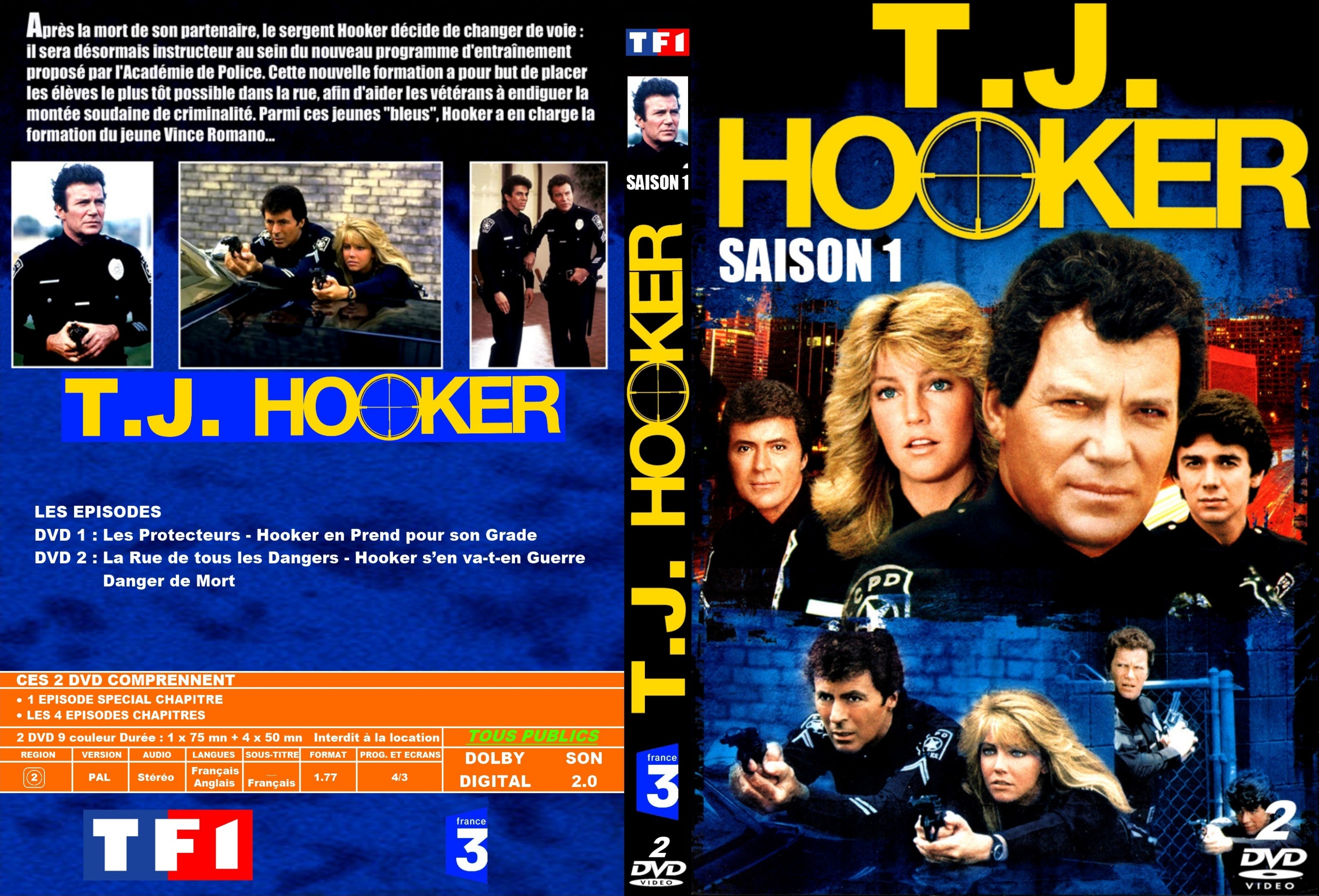Jaquette DVD Hooker Saison 1 custom