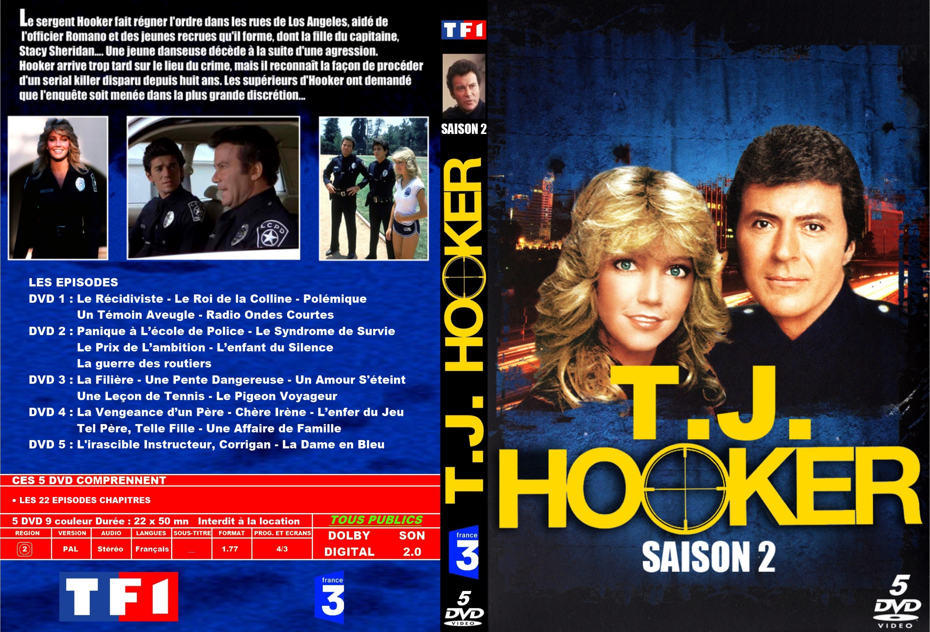 Jaquette DVD Hooker Saison 2 custom