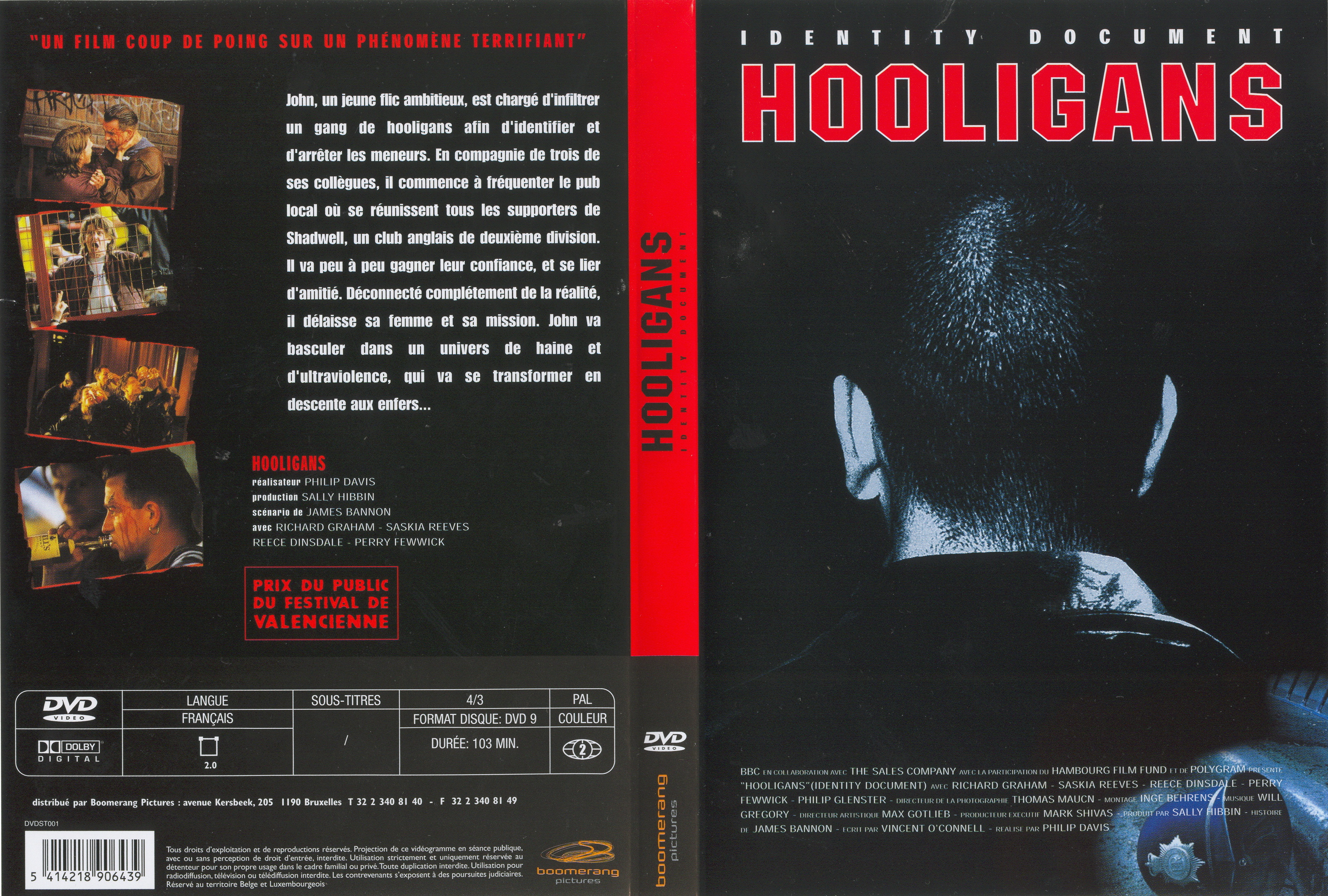 Jaquette DVD Hooligans