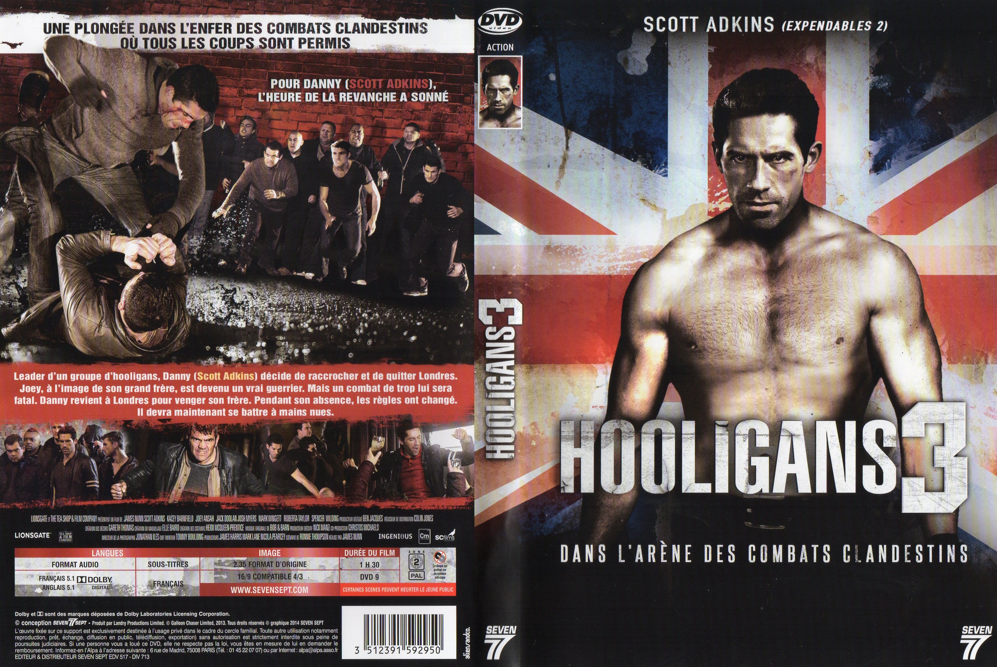 Jaquette DVD Hooligans 3