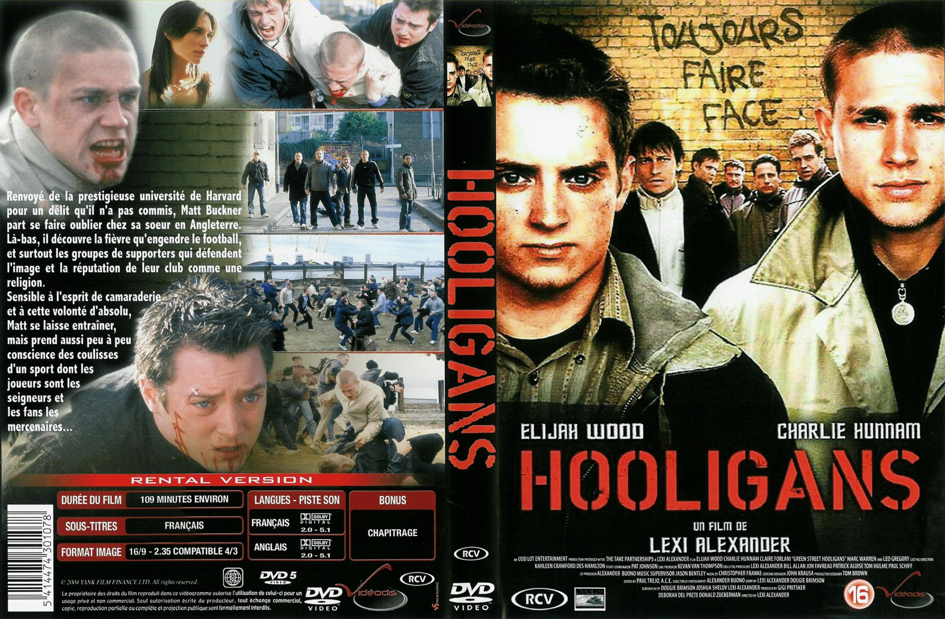 Jaquette DVD Hooligans (Elijah Wood)