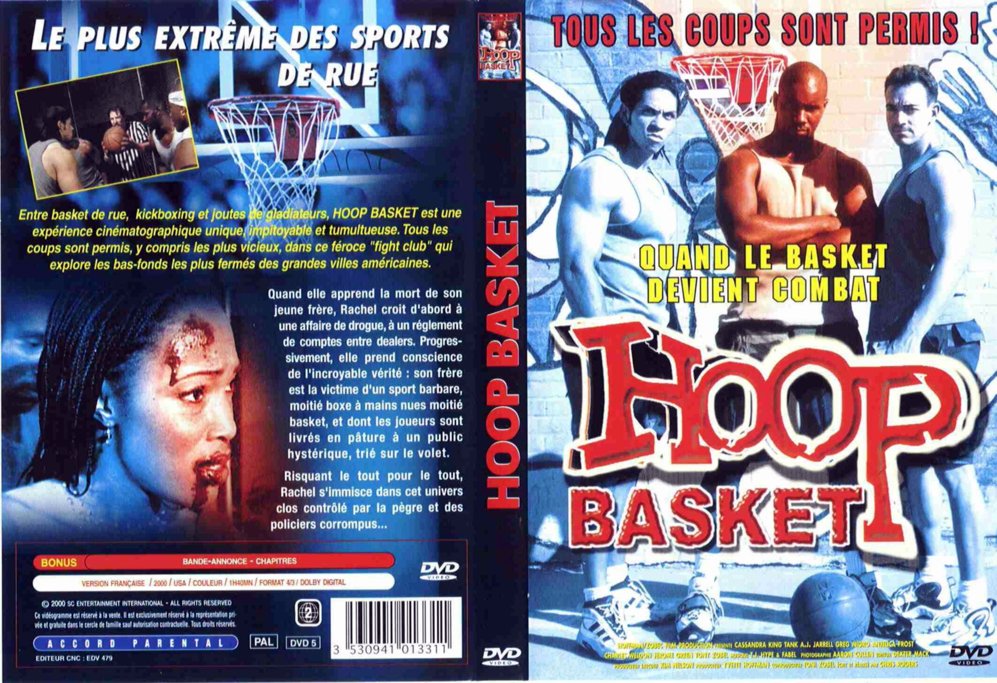 Jaquette DVD Hoop basket