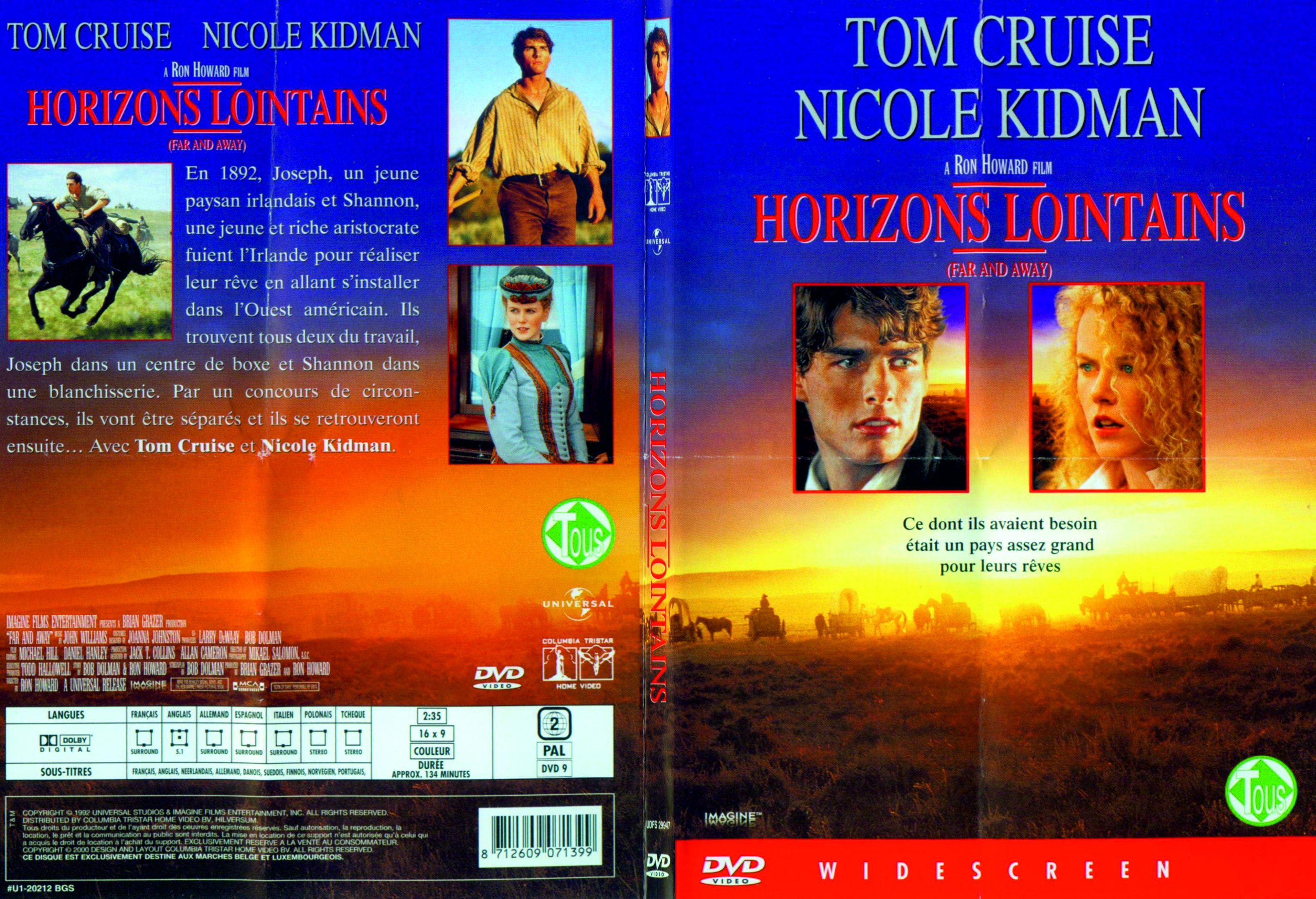 Jaquette DVD Horizons lointains - SLIM