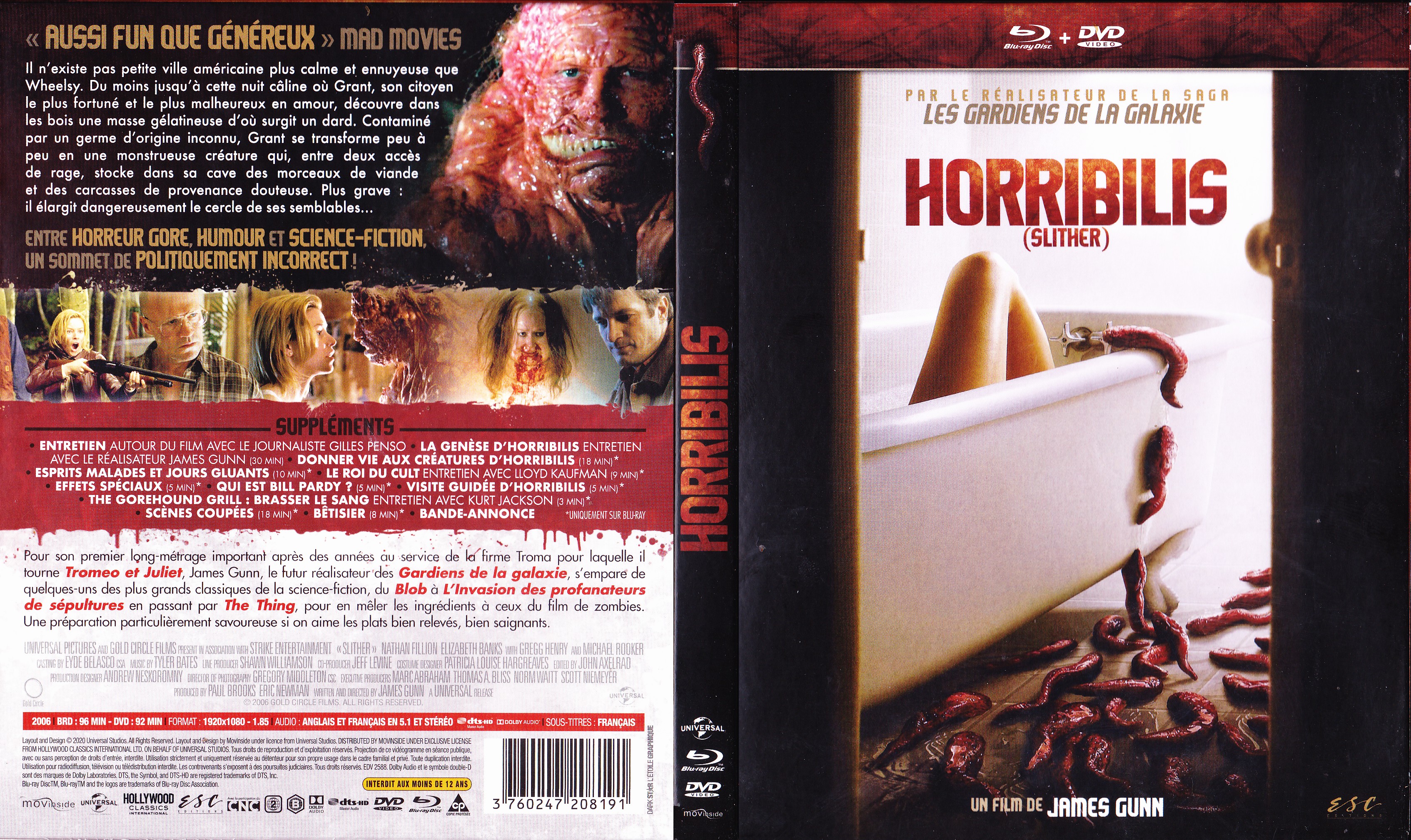 Jaquette DVD Horribilis (BLU-RAY)