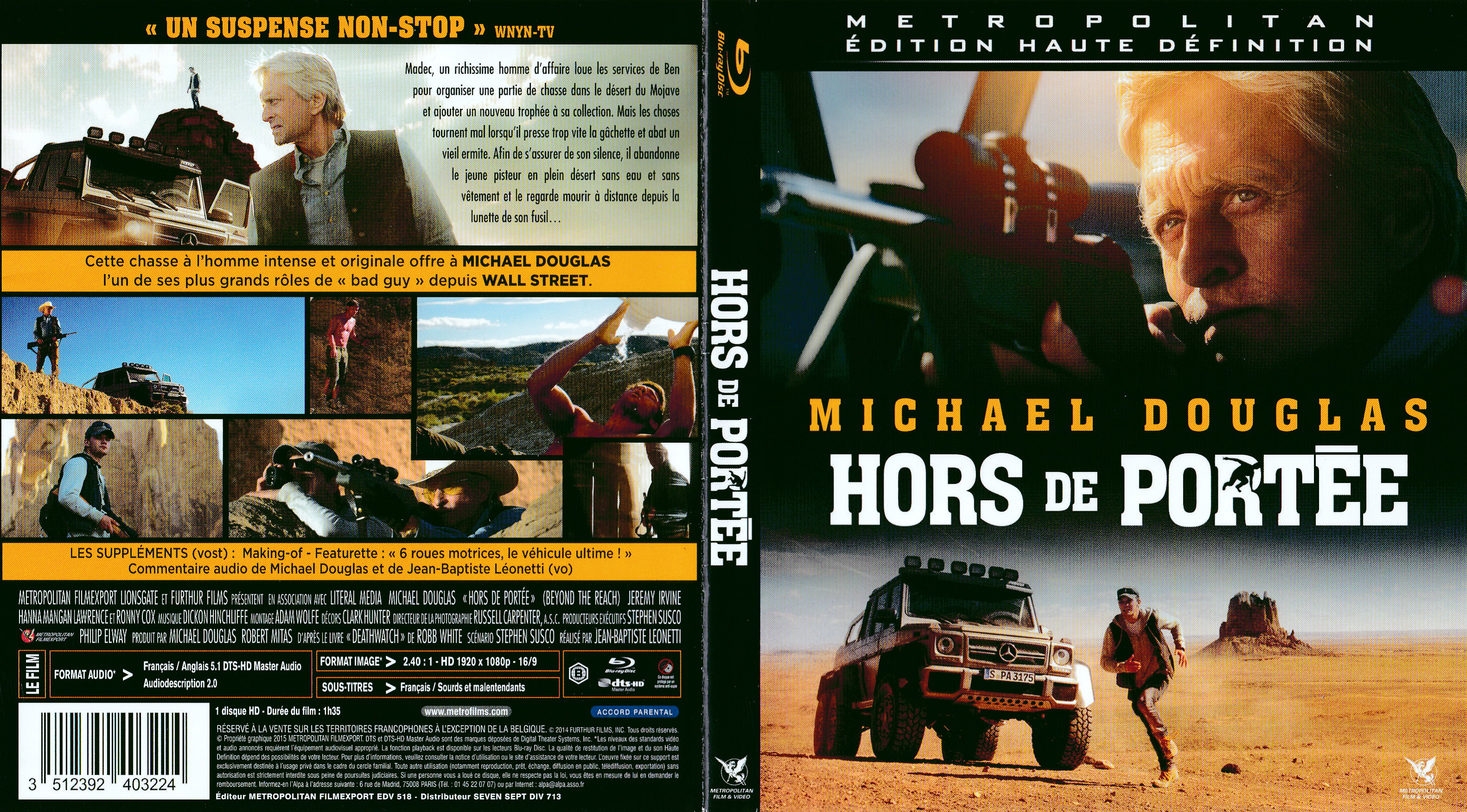 Jaquette DVD Hors de portee (BLU-RAY)
