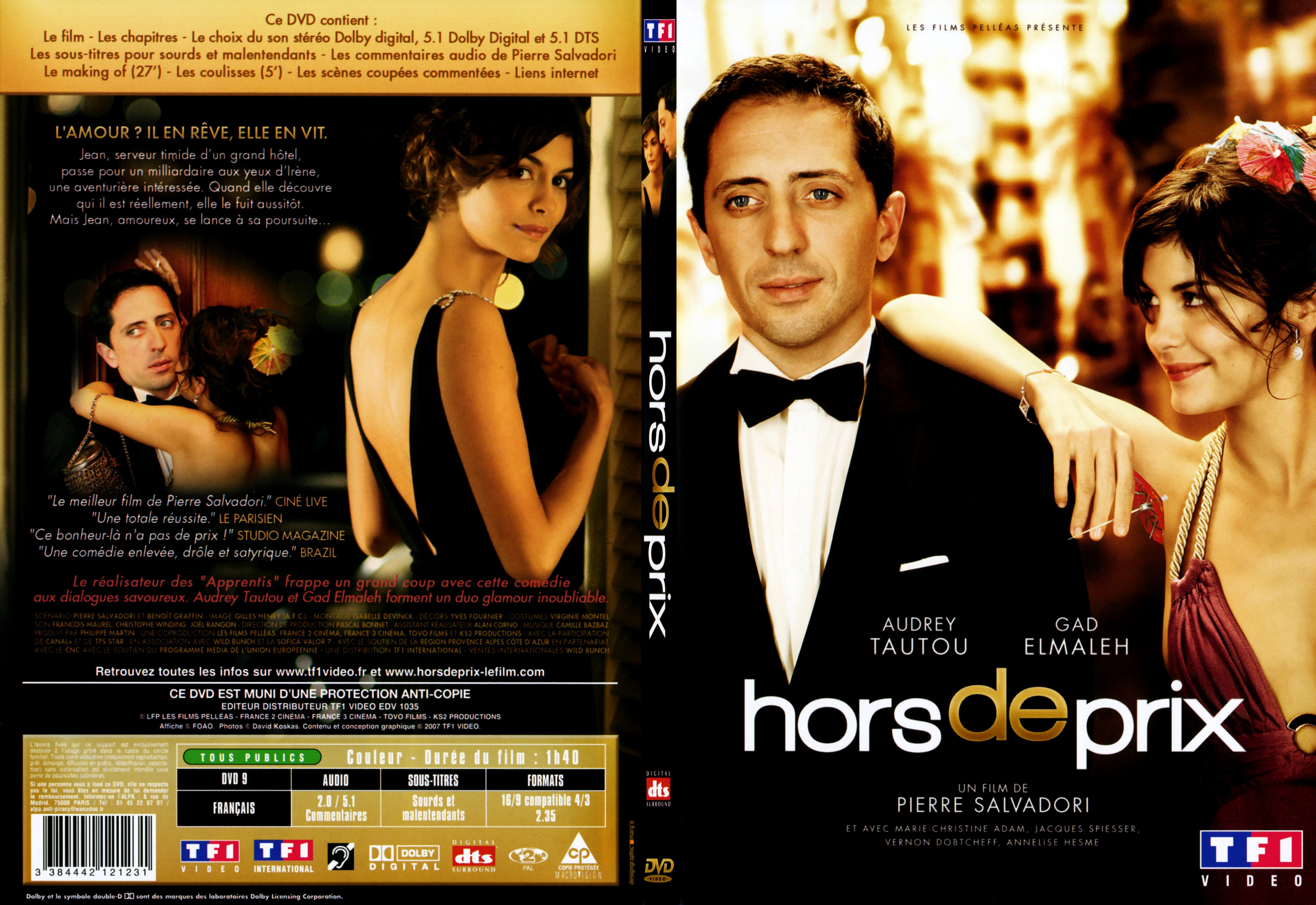 Jaquette DVD Hors de prix - SLIM