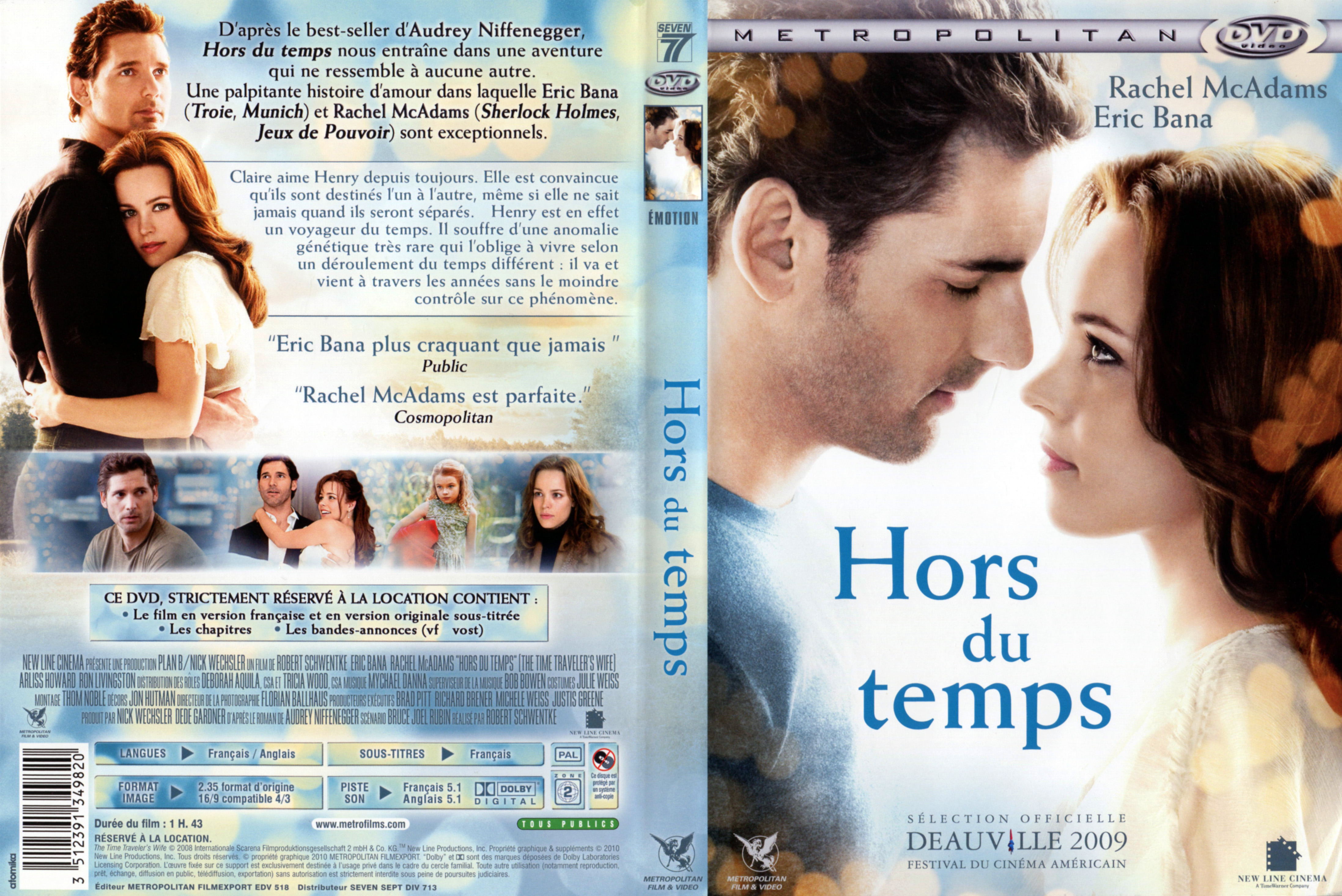 Jaquette DVD Hors du temps