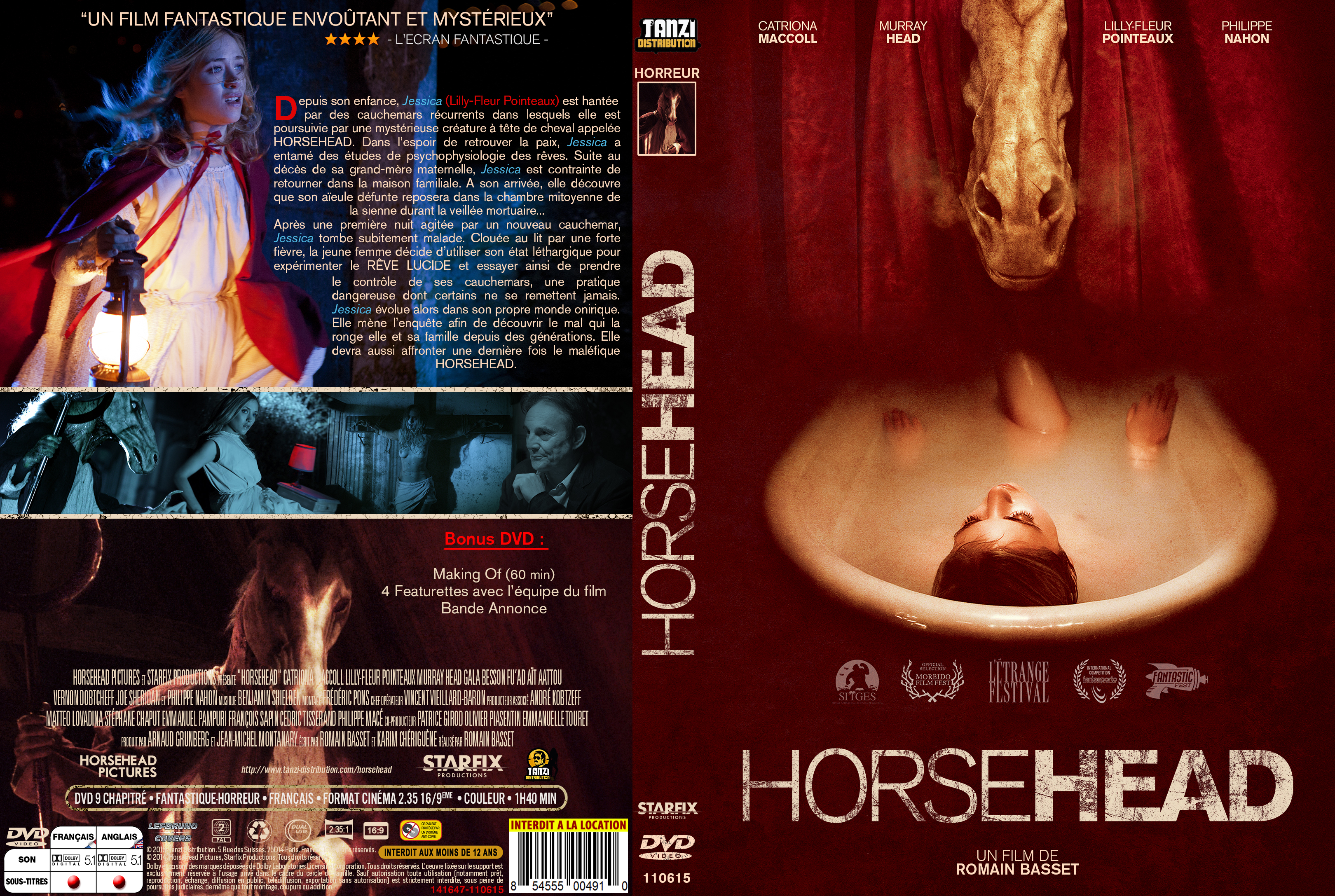 Jaquette DVD Horsehead custom