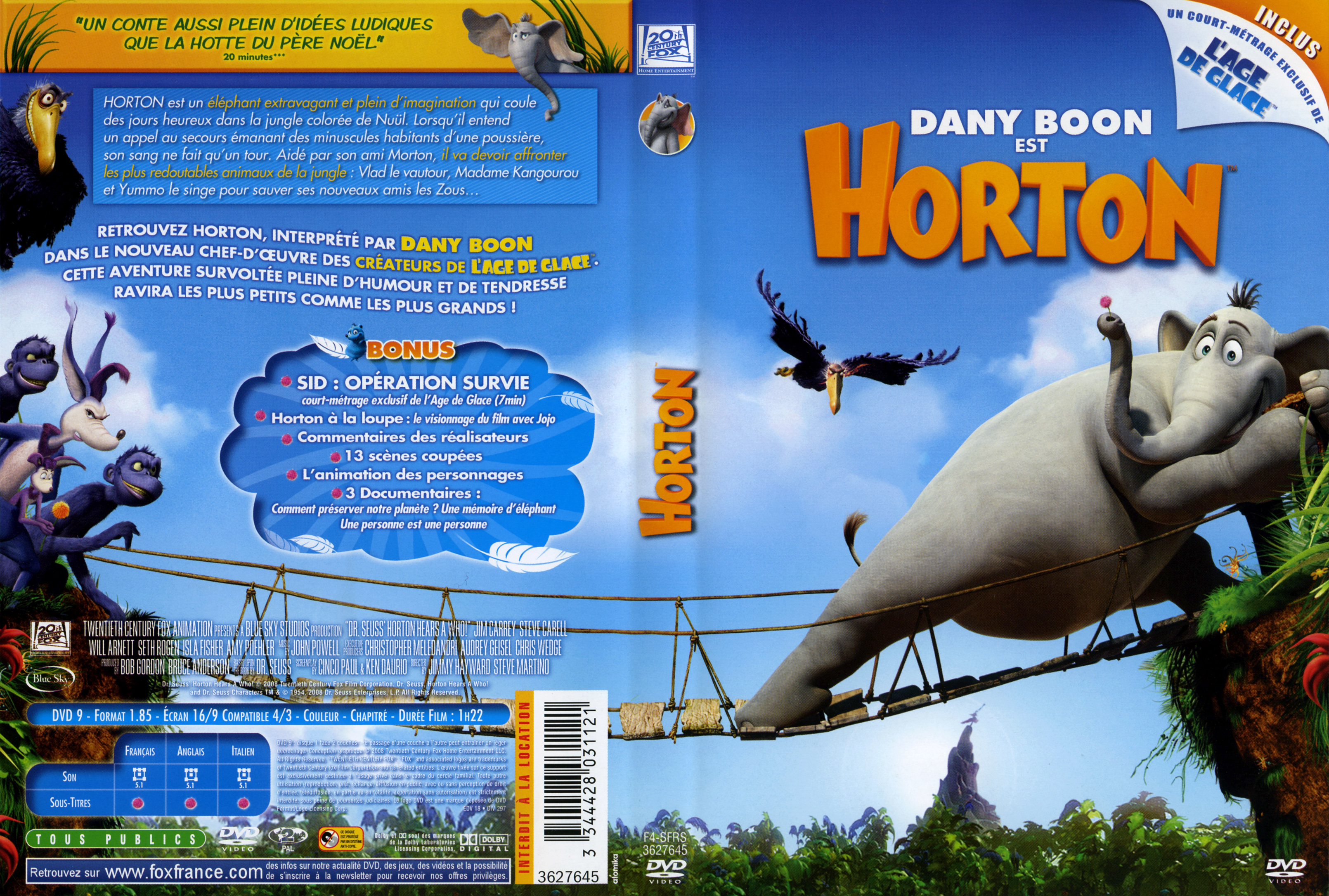 Jaquette DVD Horton