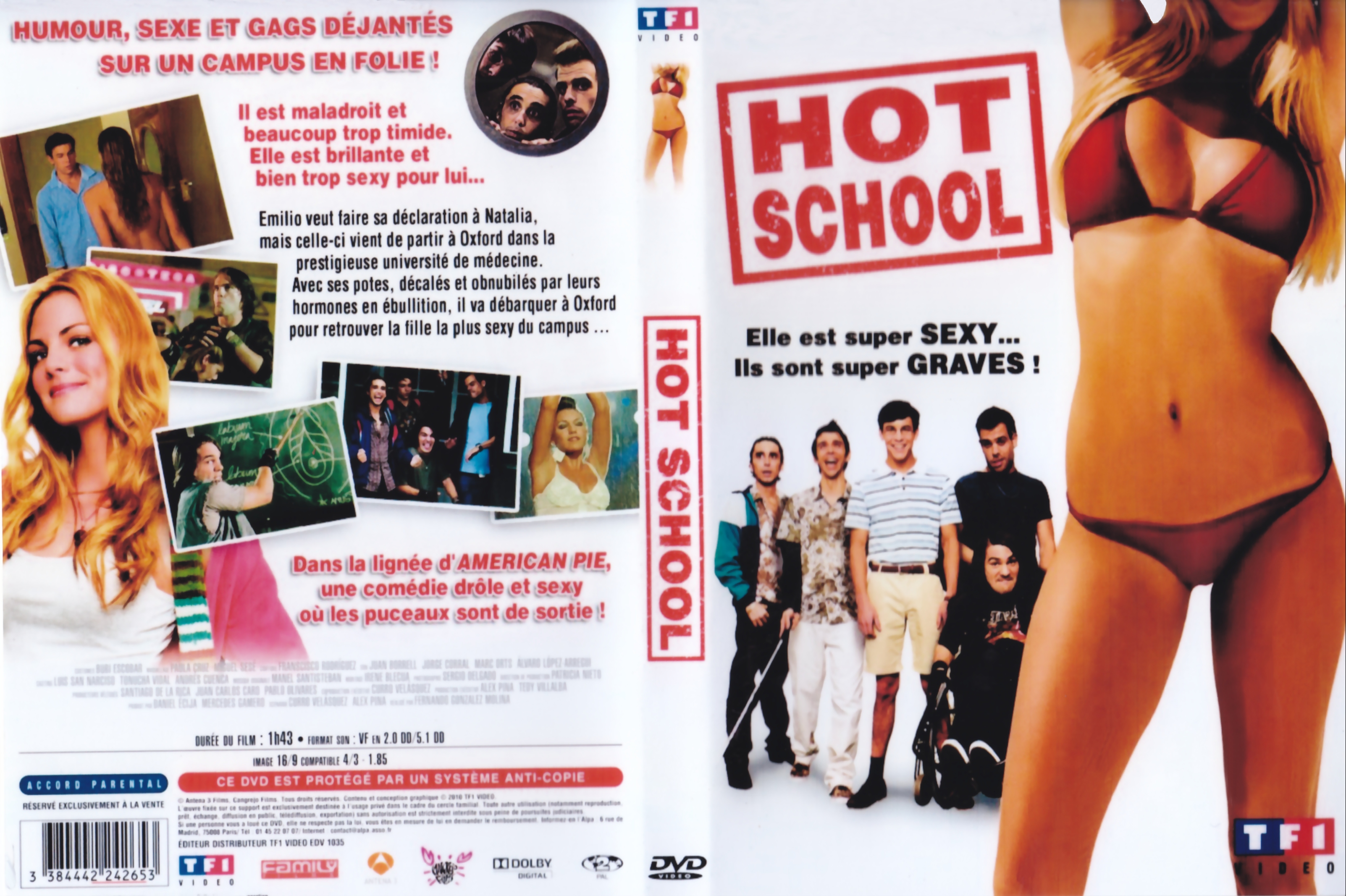 Jaquette DVD Hot Scool