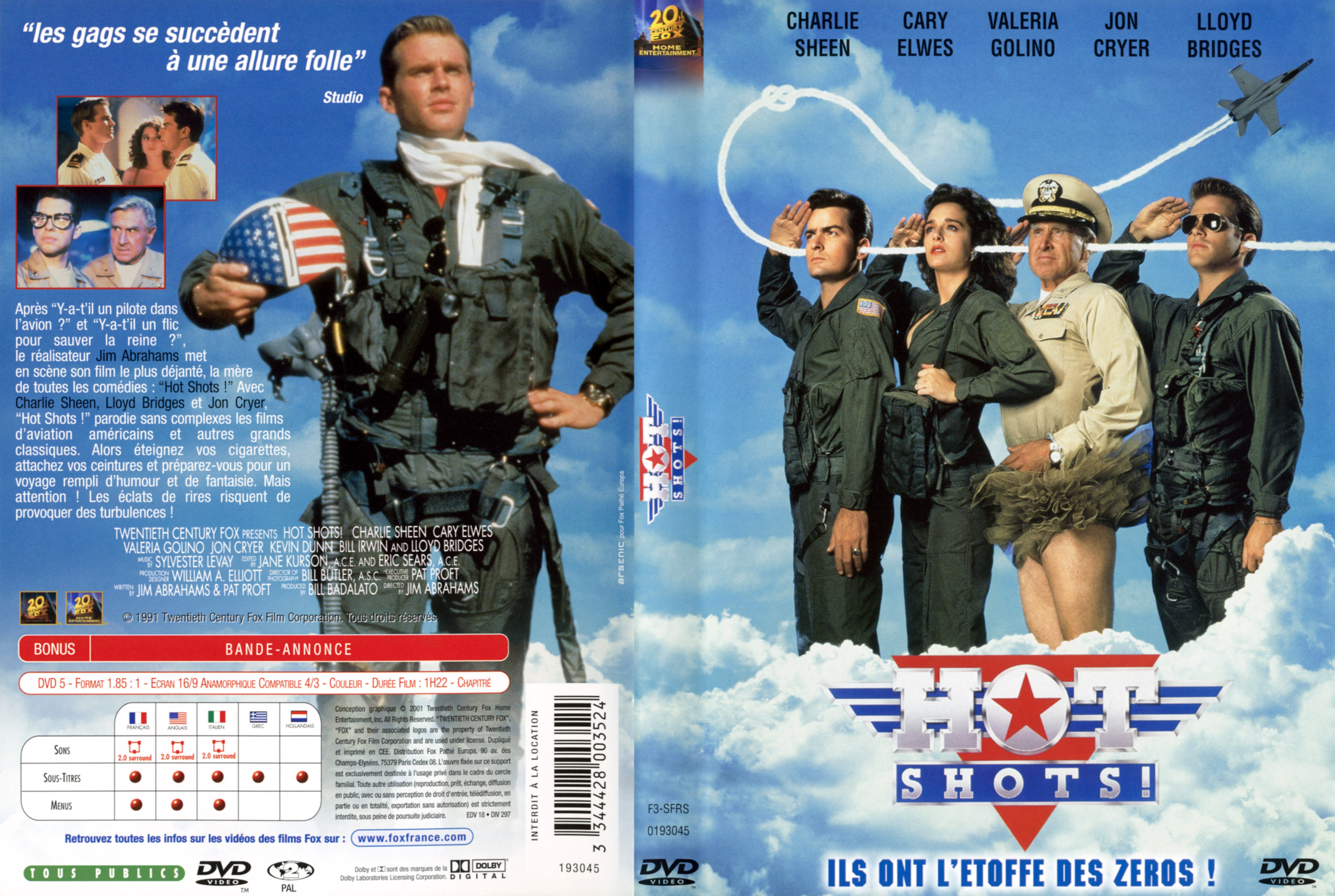 Jaquette DVD Hot shots