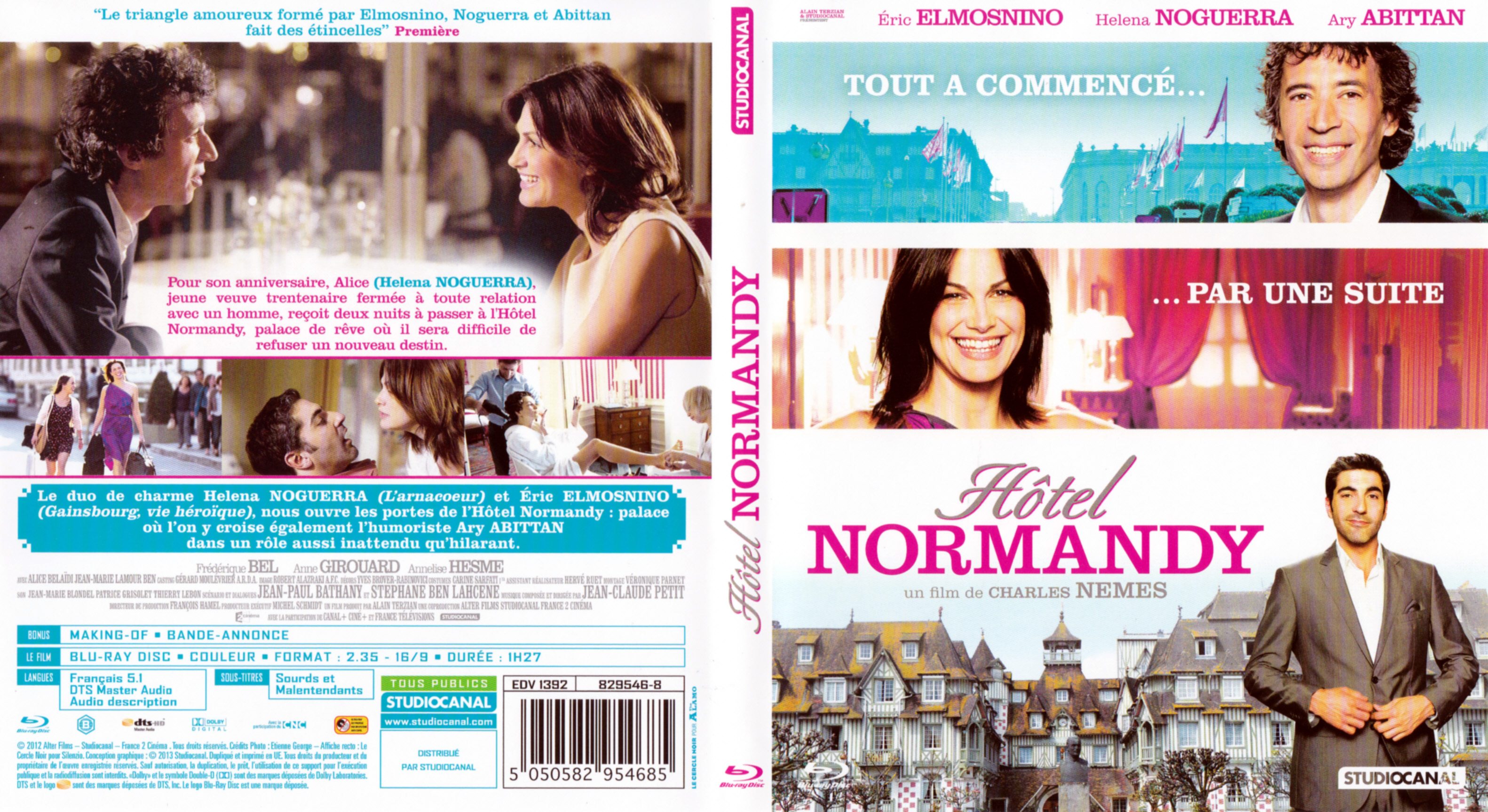 Jaquette DVD Hotel Normandy (BLU-RAY)
