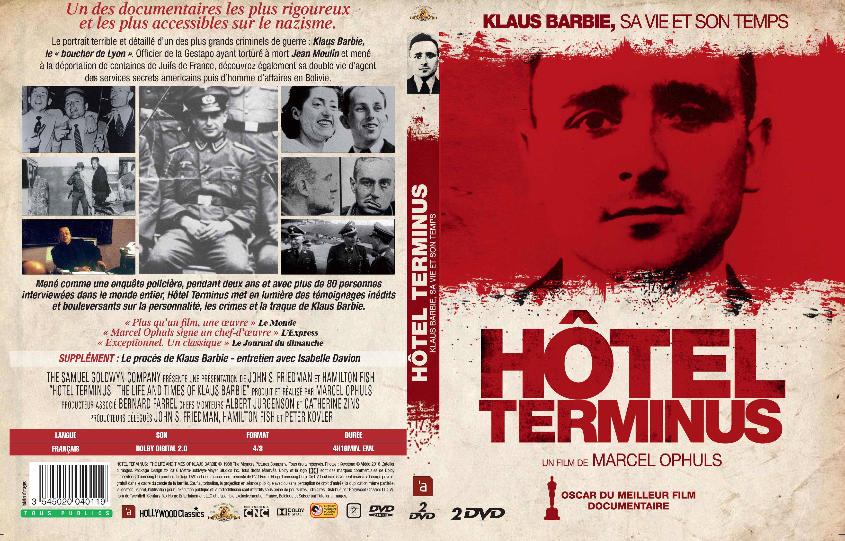 Jaquette DVD Hotel terminus