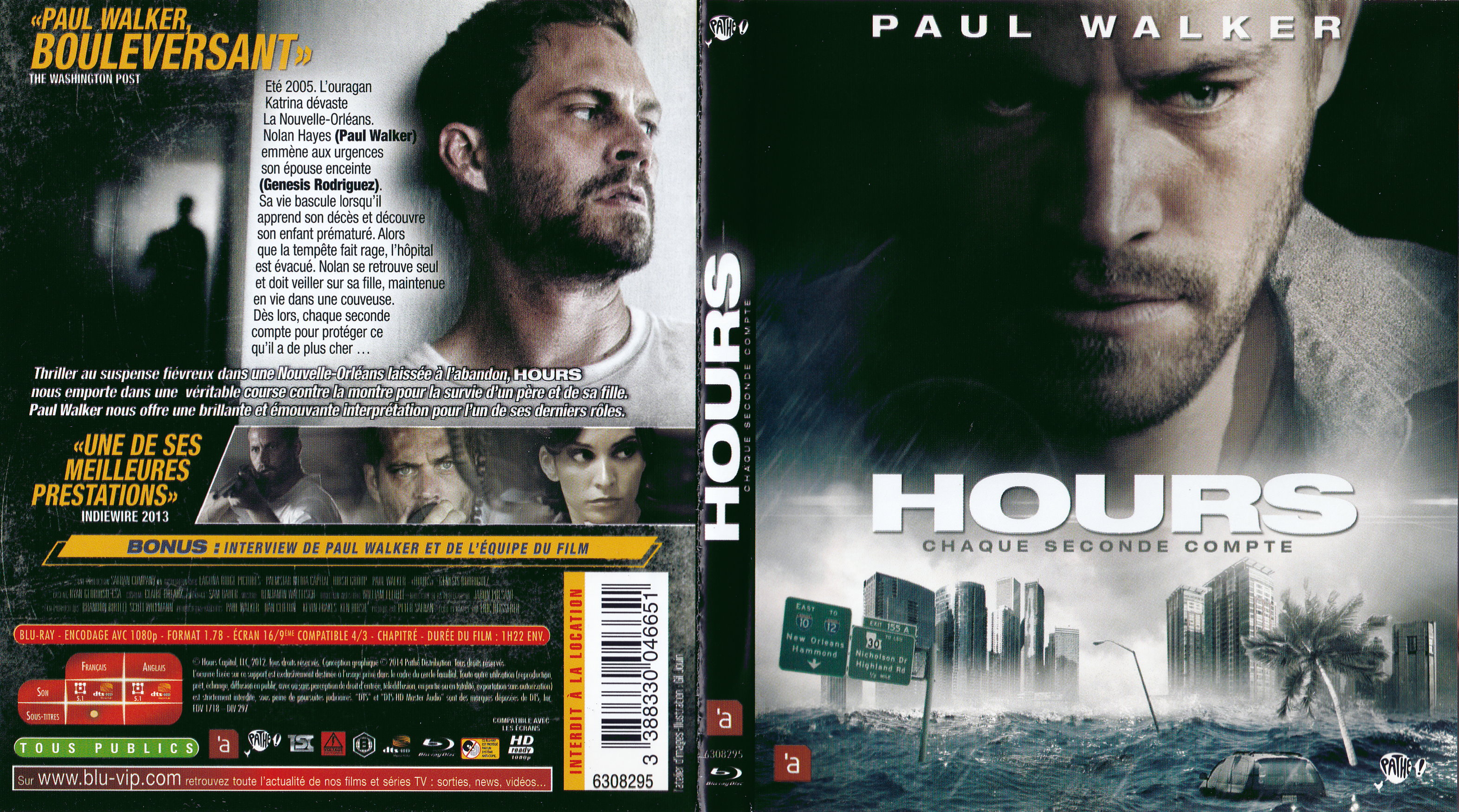 Jaquette DVD Hours (BLU-RAY)