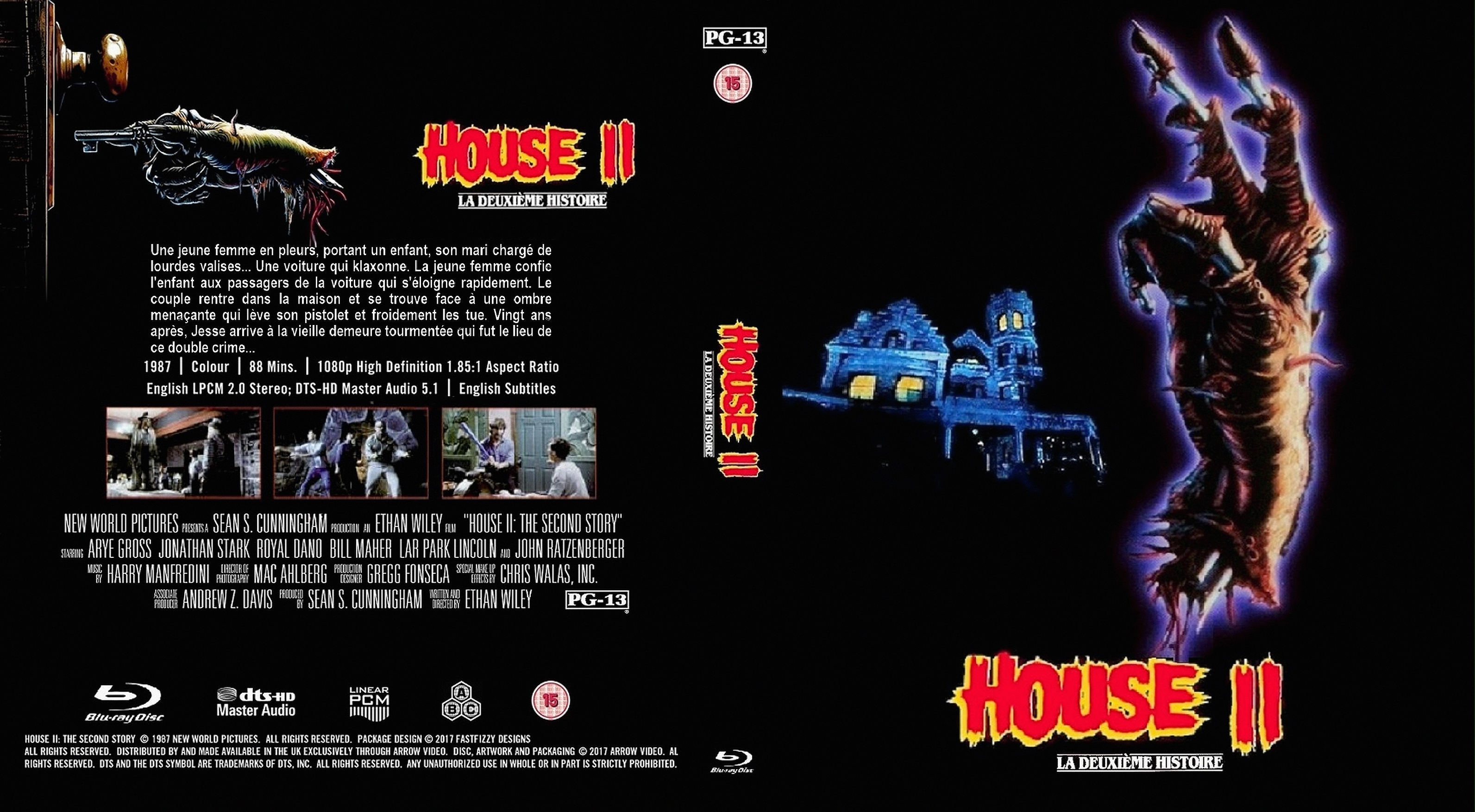 Jaquette DVD House II custom (BLU-RAY)