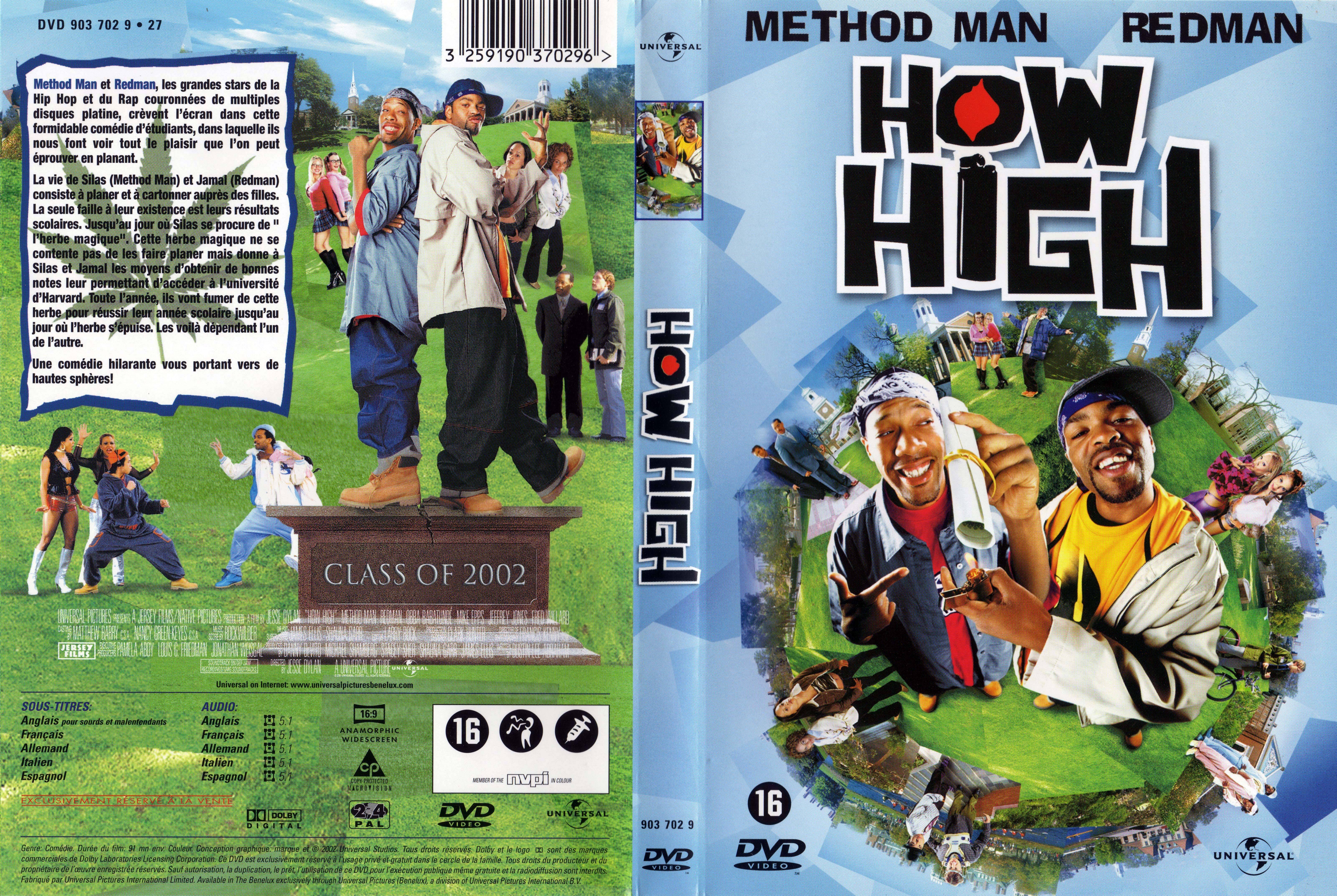Jaquette DVD How High