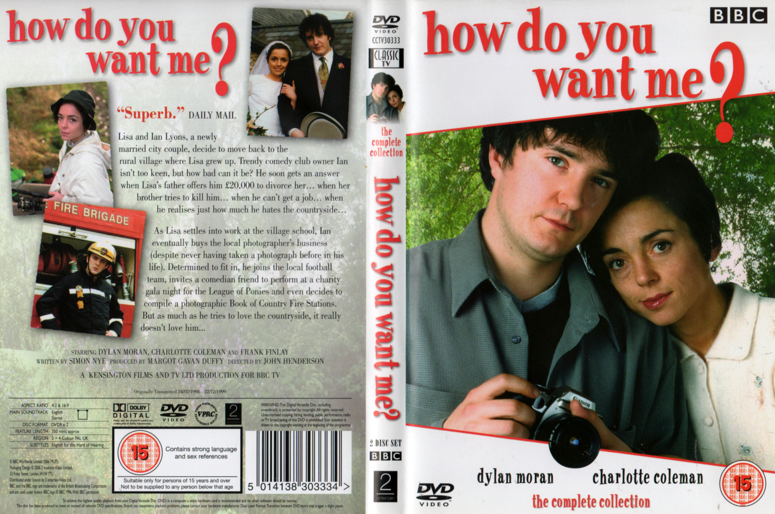 Jaquette DVD How do you want me Zone 1