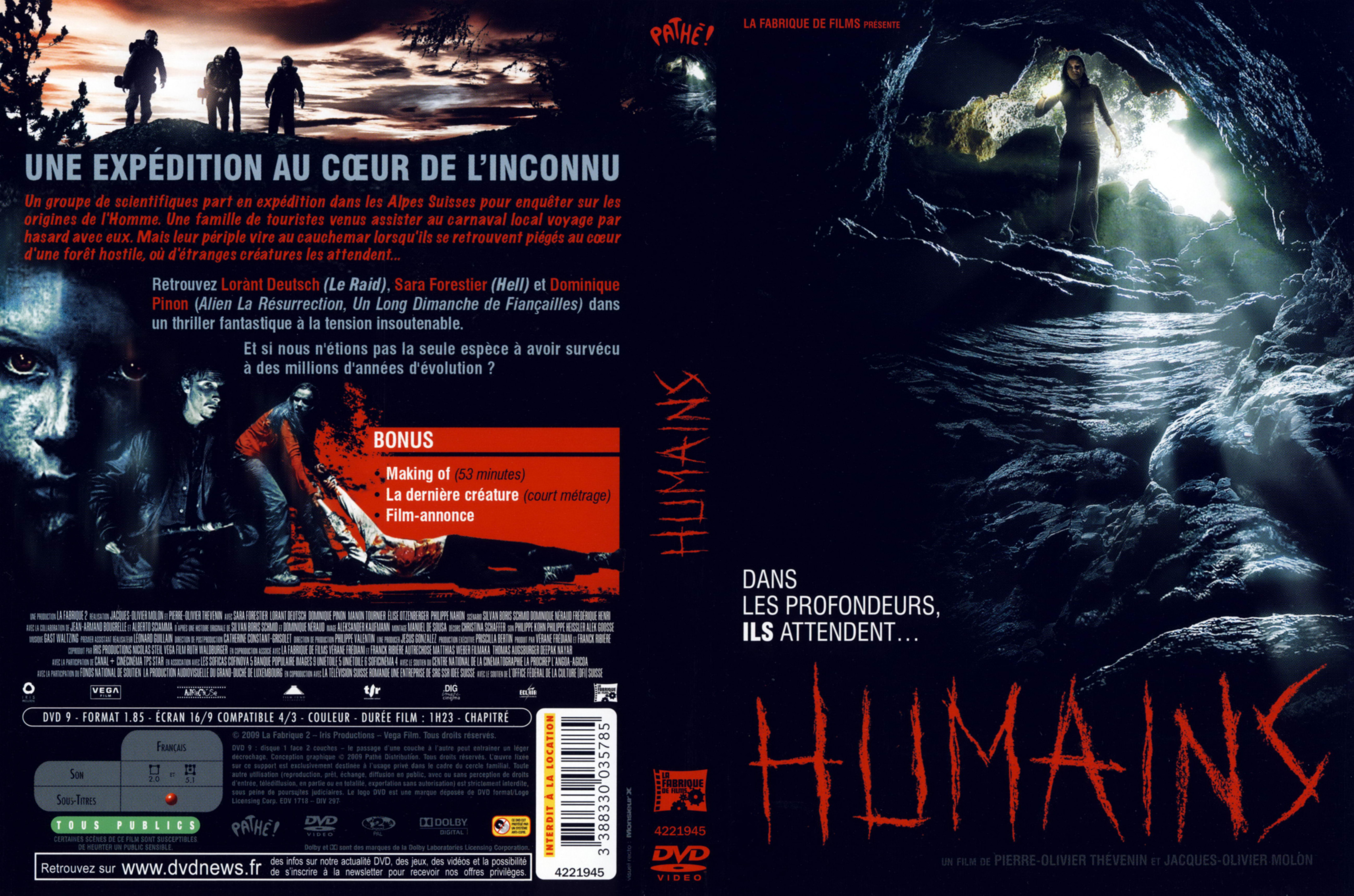 Jaquette DVD Humains