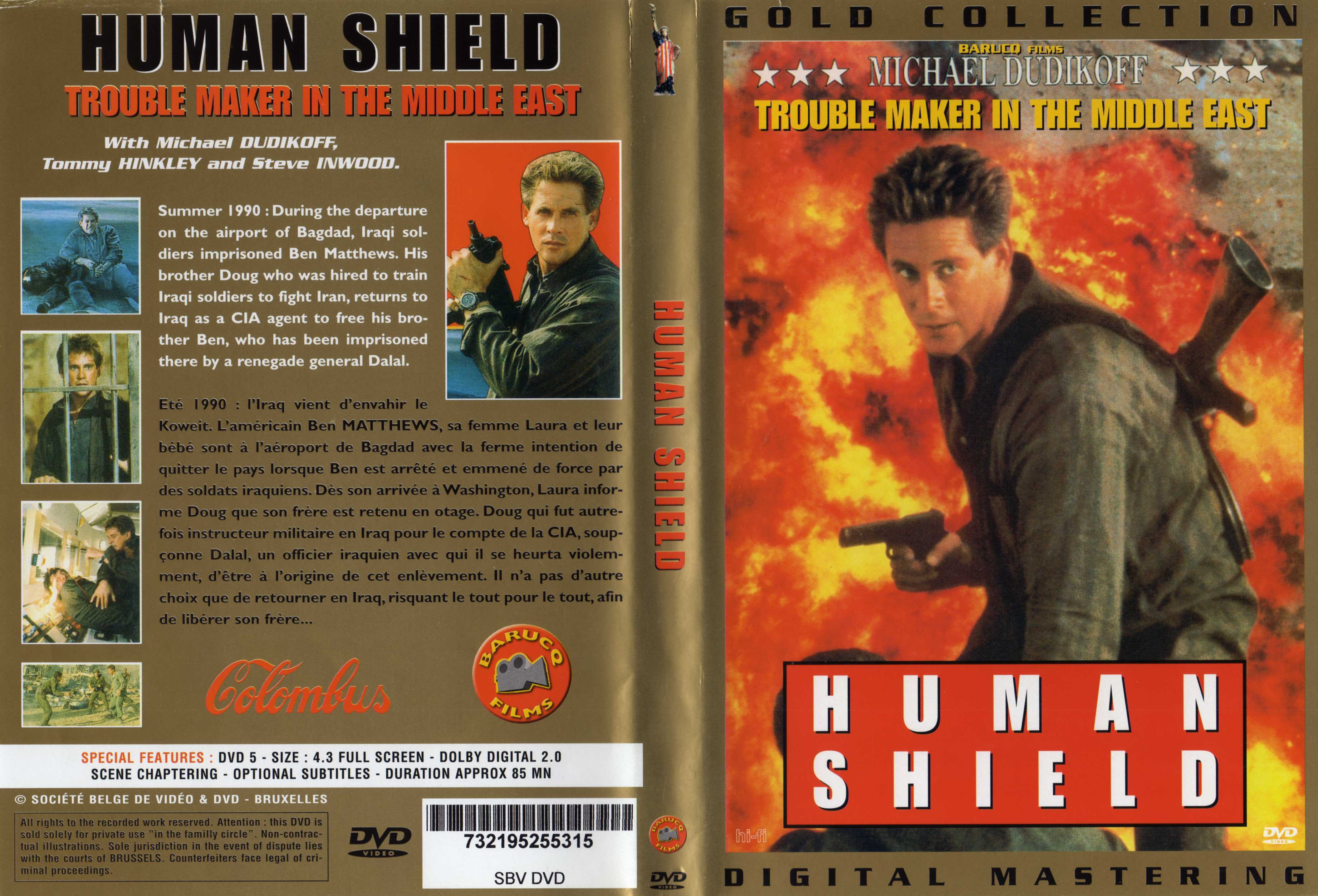 Jaquette DVD Human shield