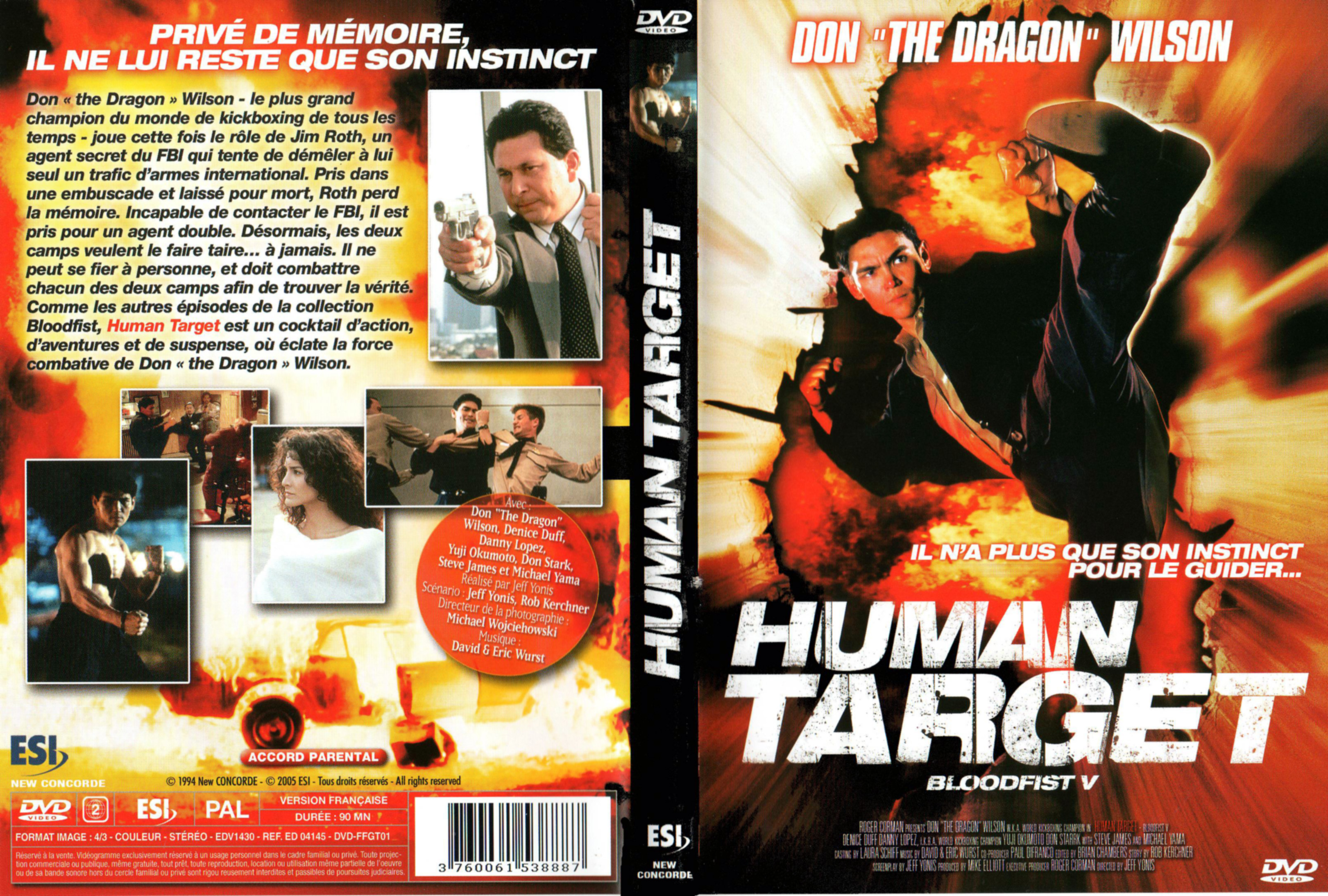 Jaquette DVD Human target