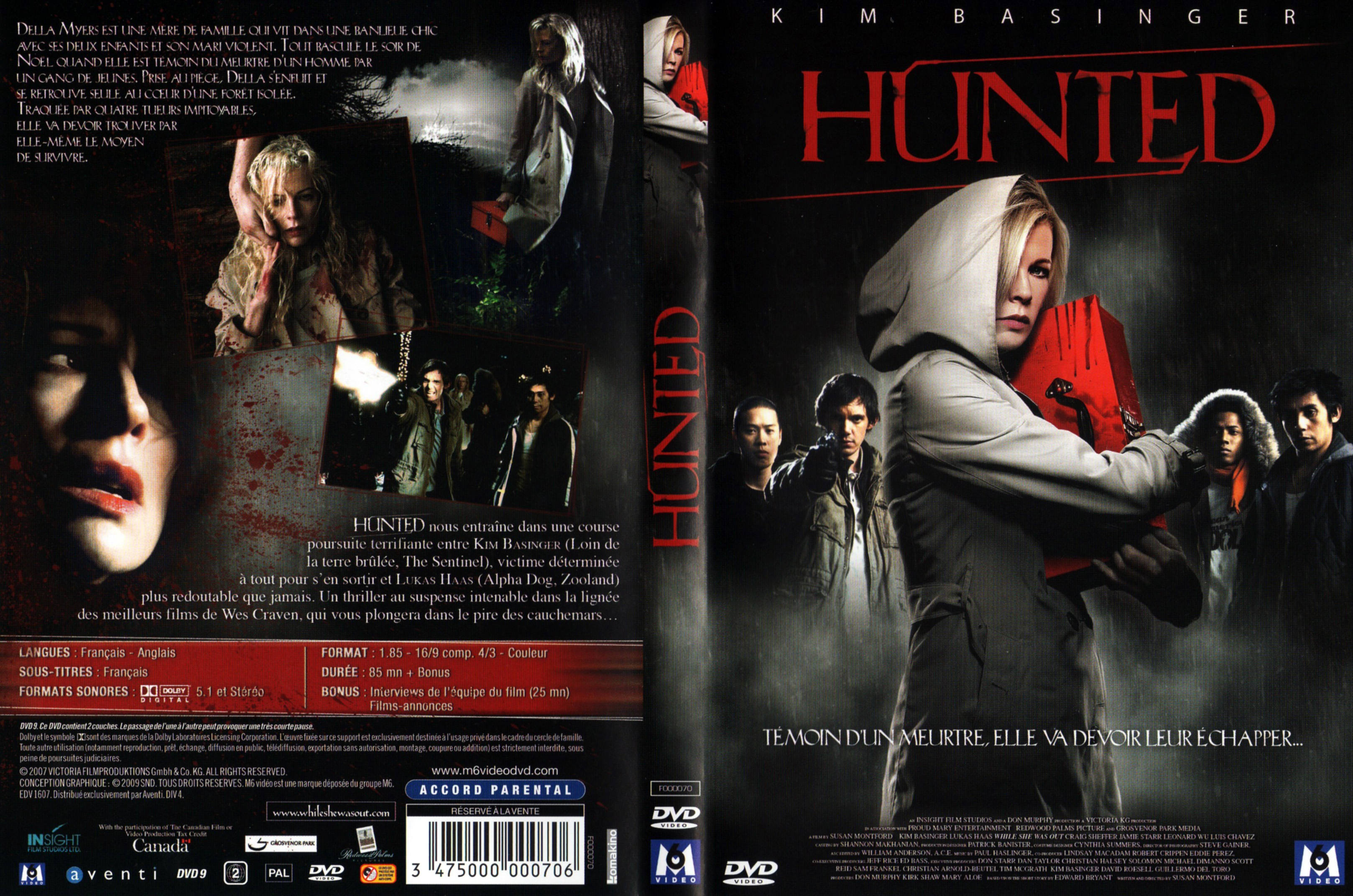 Jaquette DVD Hunted