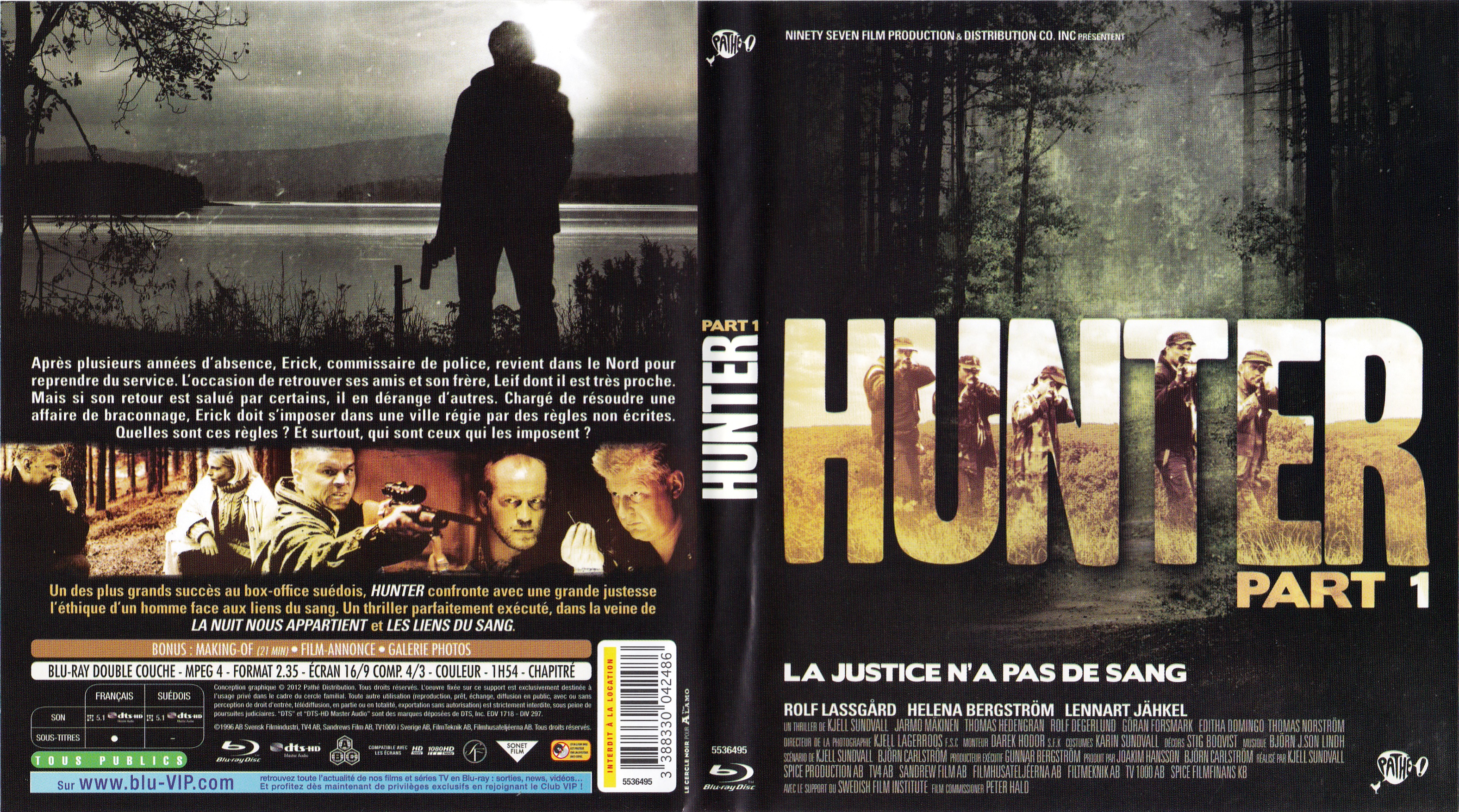 Jaquette DVD Hunter Part 1 (BLU-RAY)