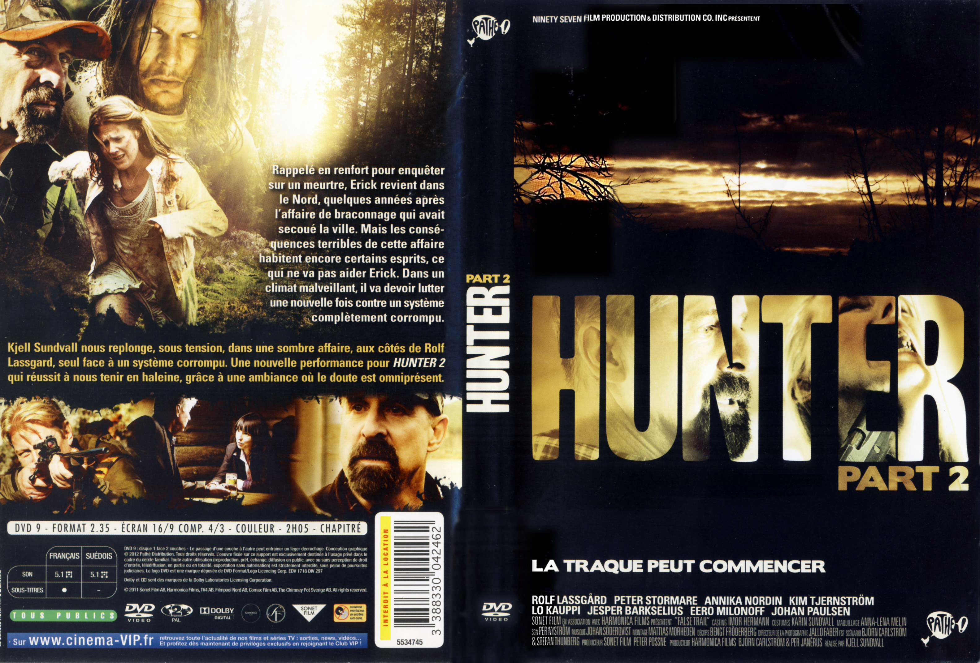 Jaquette DVD Hunter Part 2